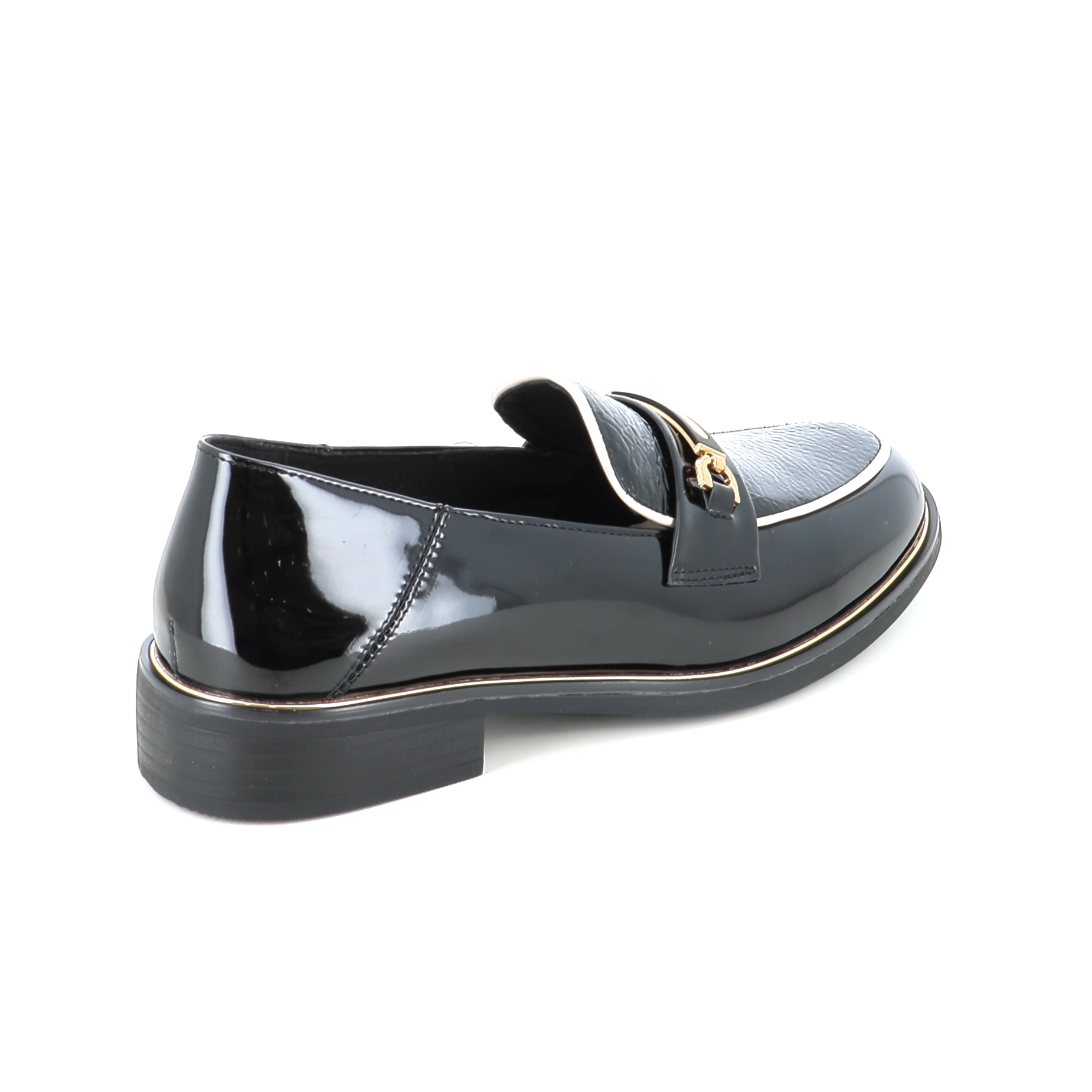 22611 Γυναικείο Παπούτσι Loafers Μαύρο γυναικεία