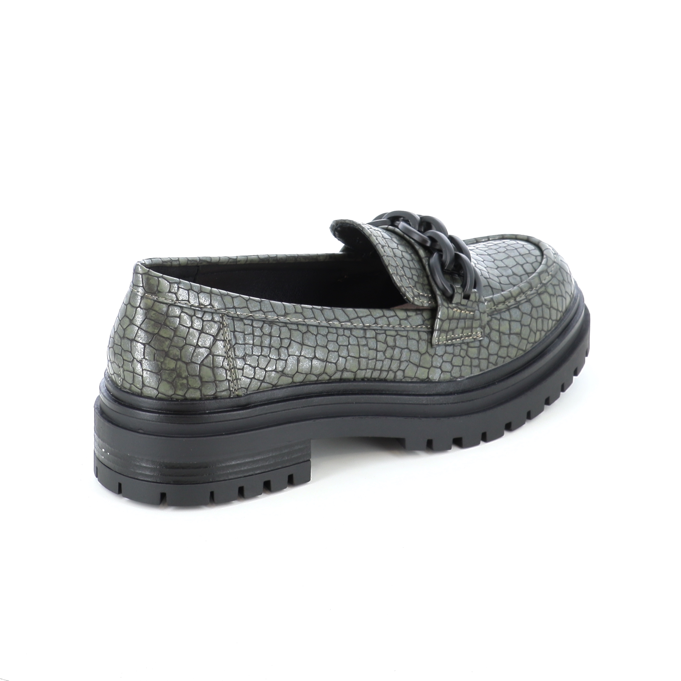 2553 Γυναικείο Παπούτσι Loafers Λαδι γυναικεία