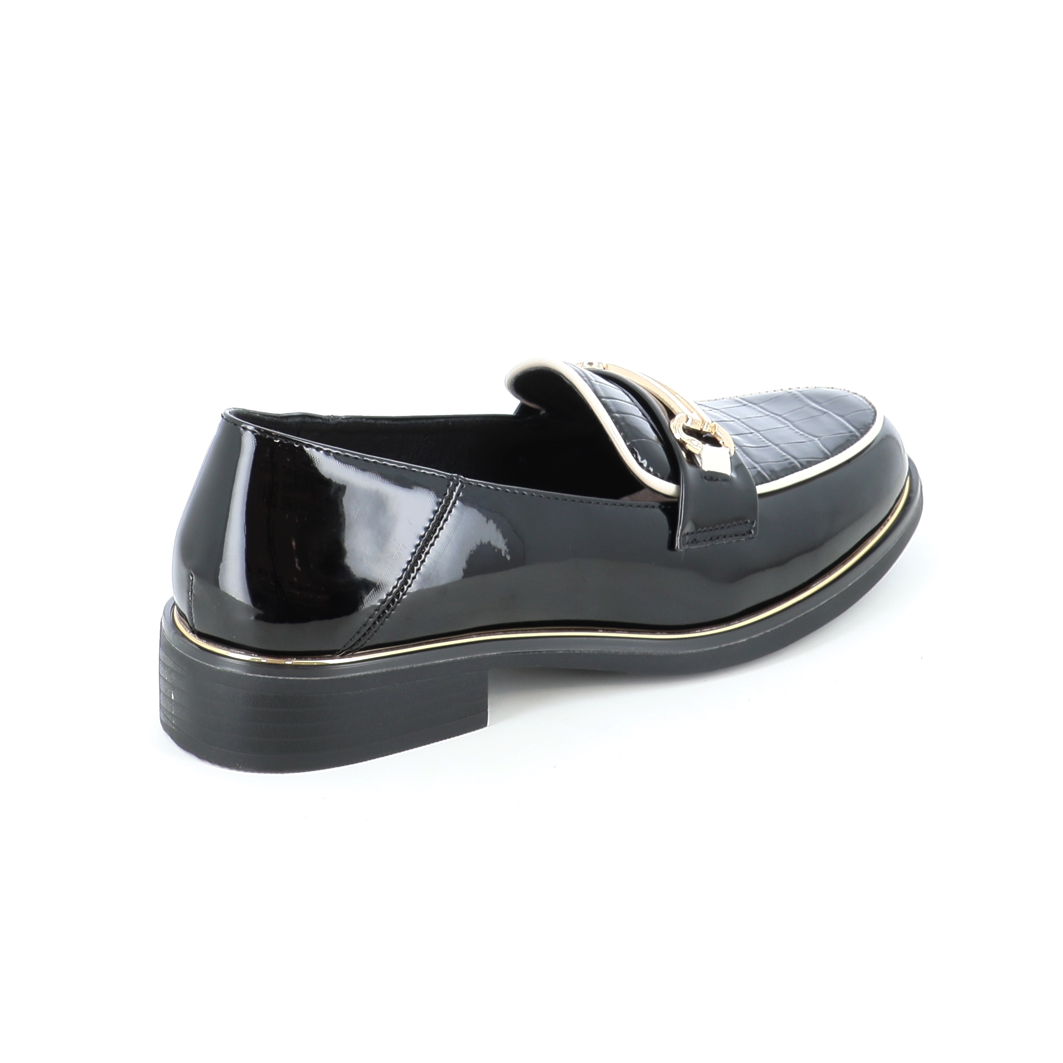 2555 Γυναικείο Παπούτσι Loafers Μαύρο γυναικεία