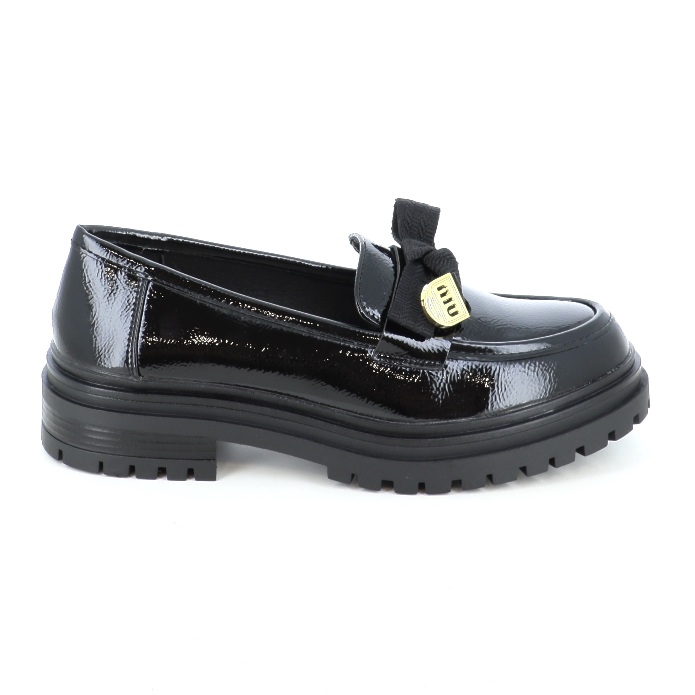 2561 ΓΥΝΑΙΚΕΙΟ ΥΠΟΔΗΜΑ LOAFERS, ΜΑΥΡΟ