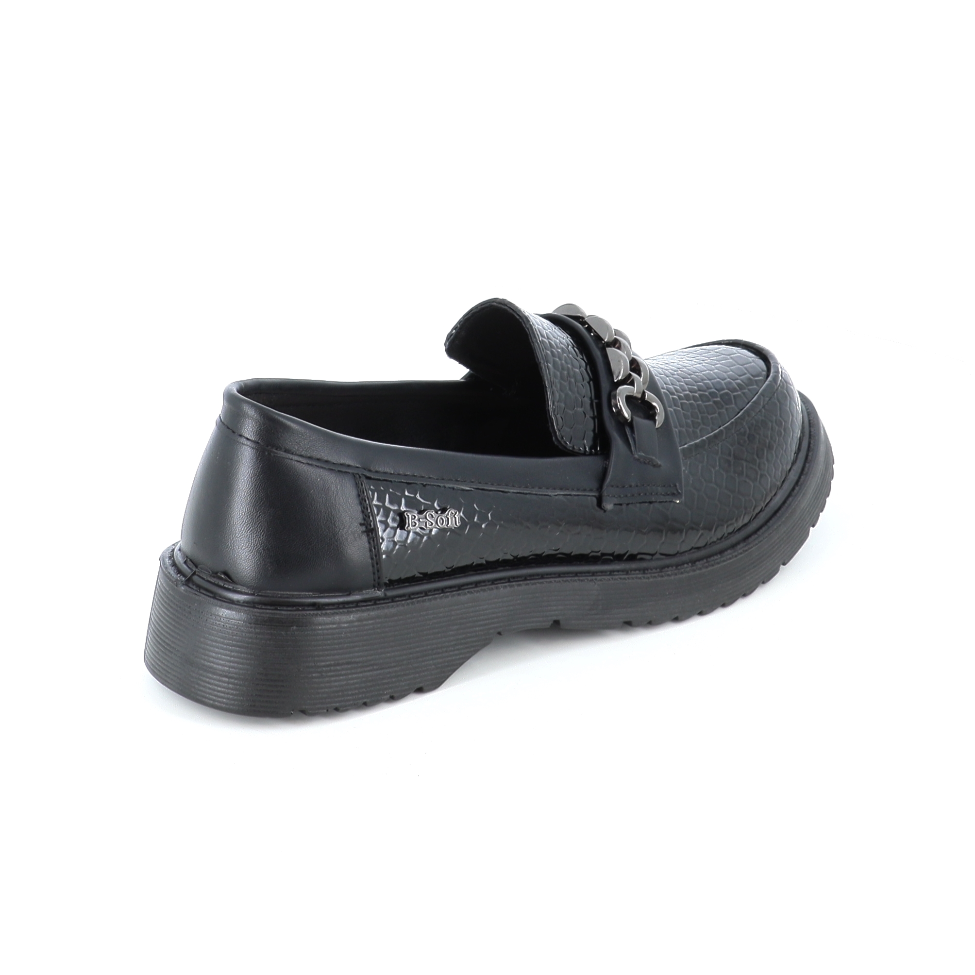 00822 Γυναικείο Παπούτσι Loafer Μαύρο γυναικεία Loafers