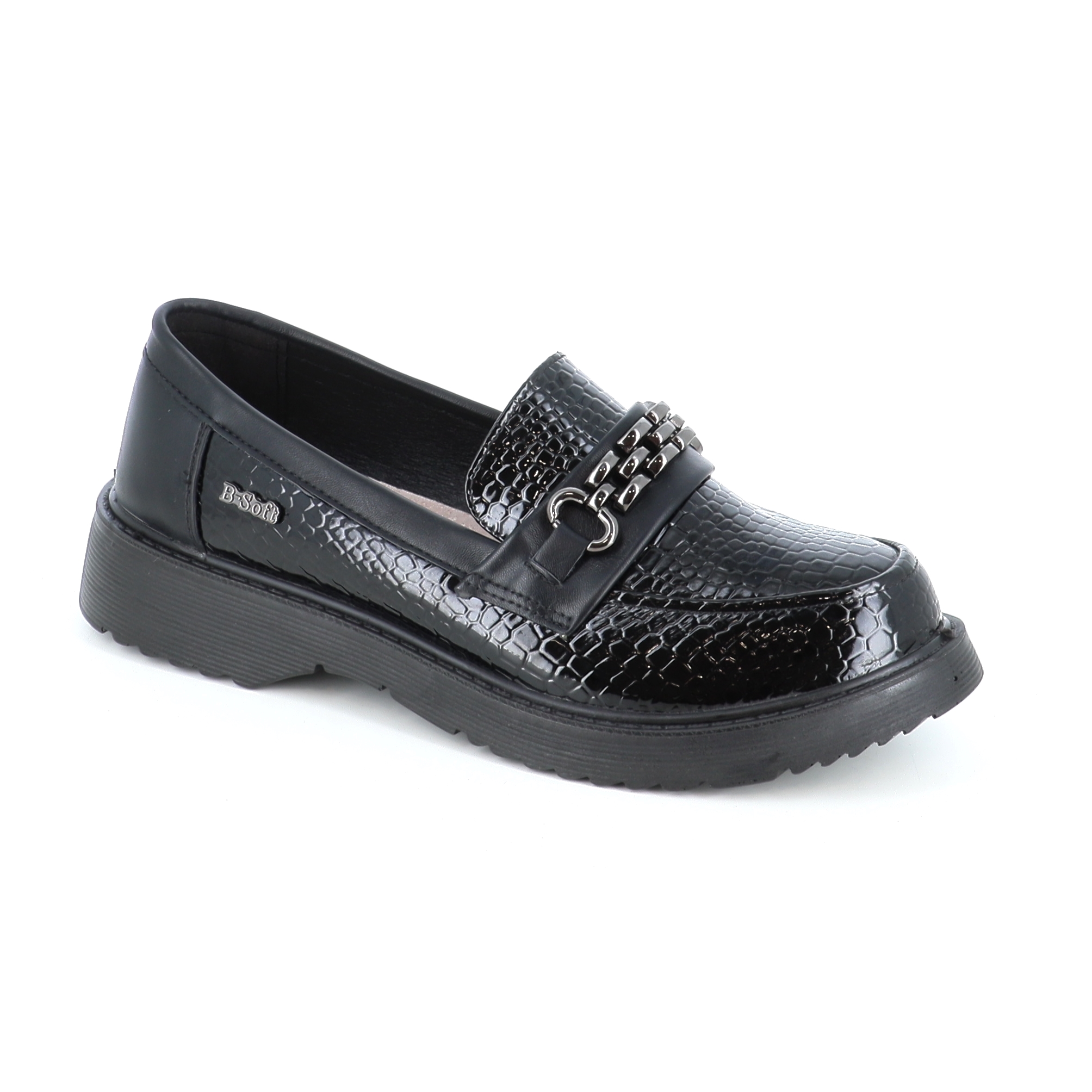 00822 ΓΥΝΑΙΚΕΙΟ ΥΠΟΔΗΜΑ LOAFER, ΜΑΥΡΟ