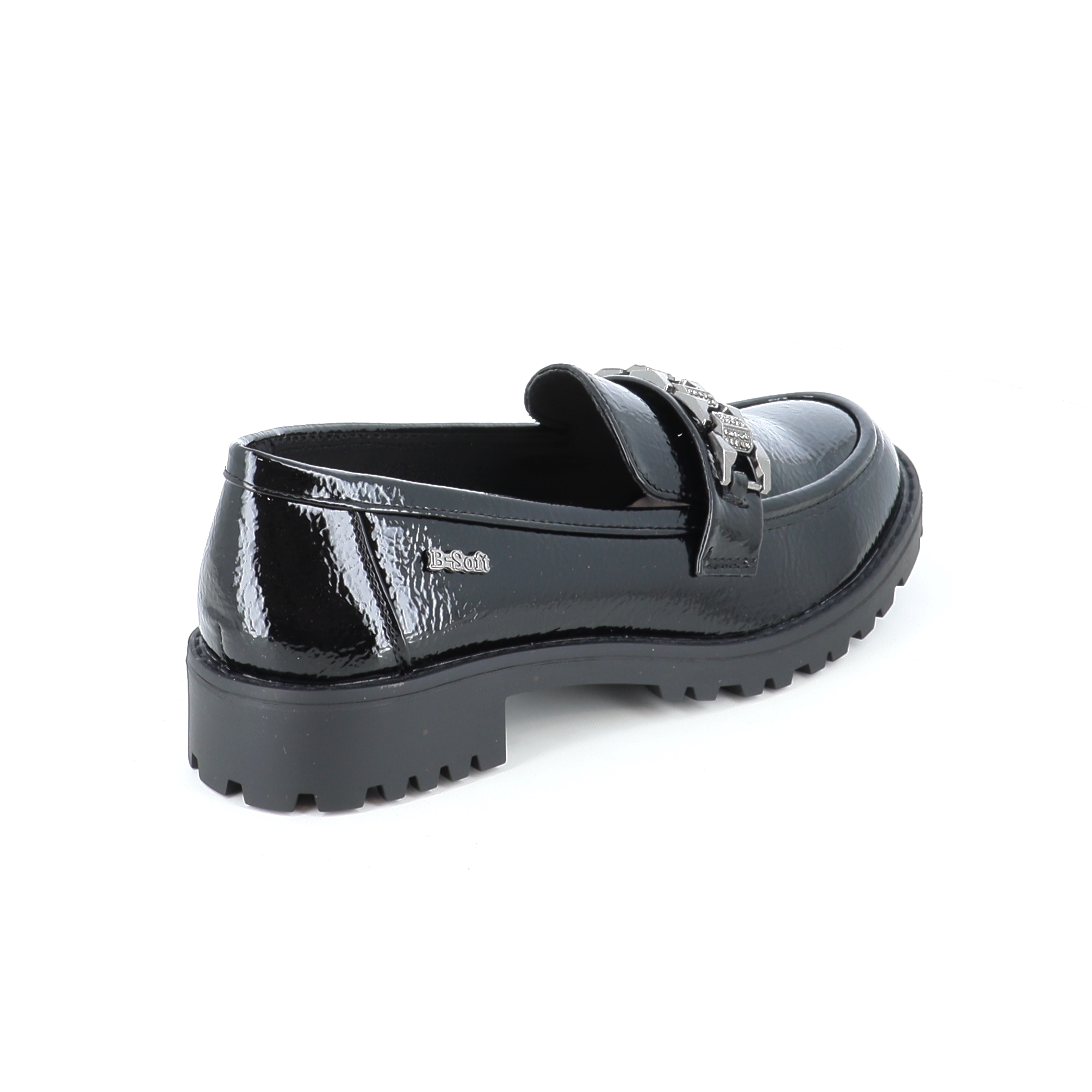 22110 Γυναικείο Παπούτσι Loafer Μαύρο γυναικεία Loafers