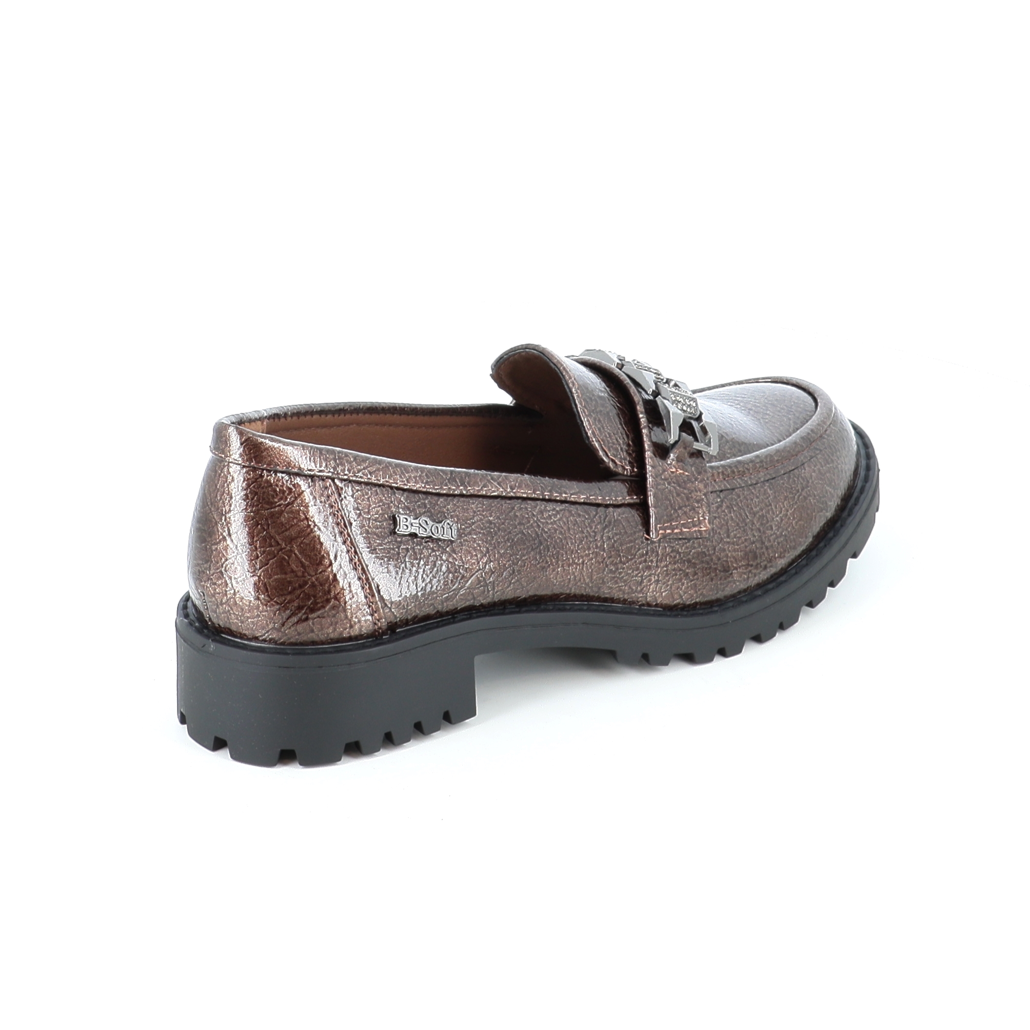 22110 Γυναικείο Παπούτσι Loafer Μπρονζε γυναικεία Loafers