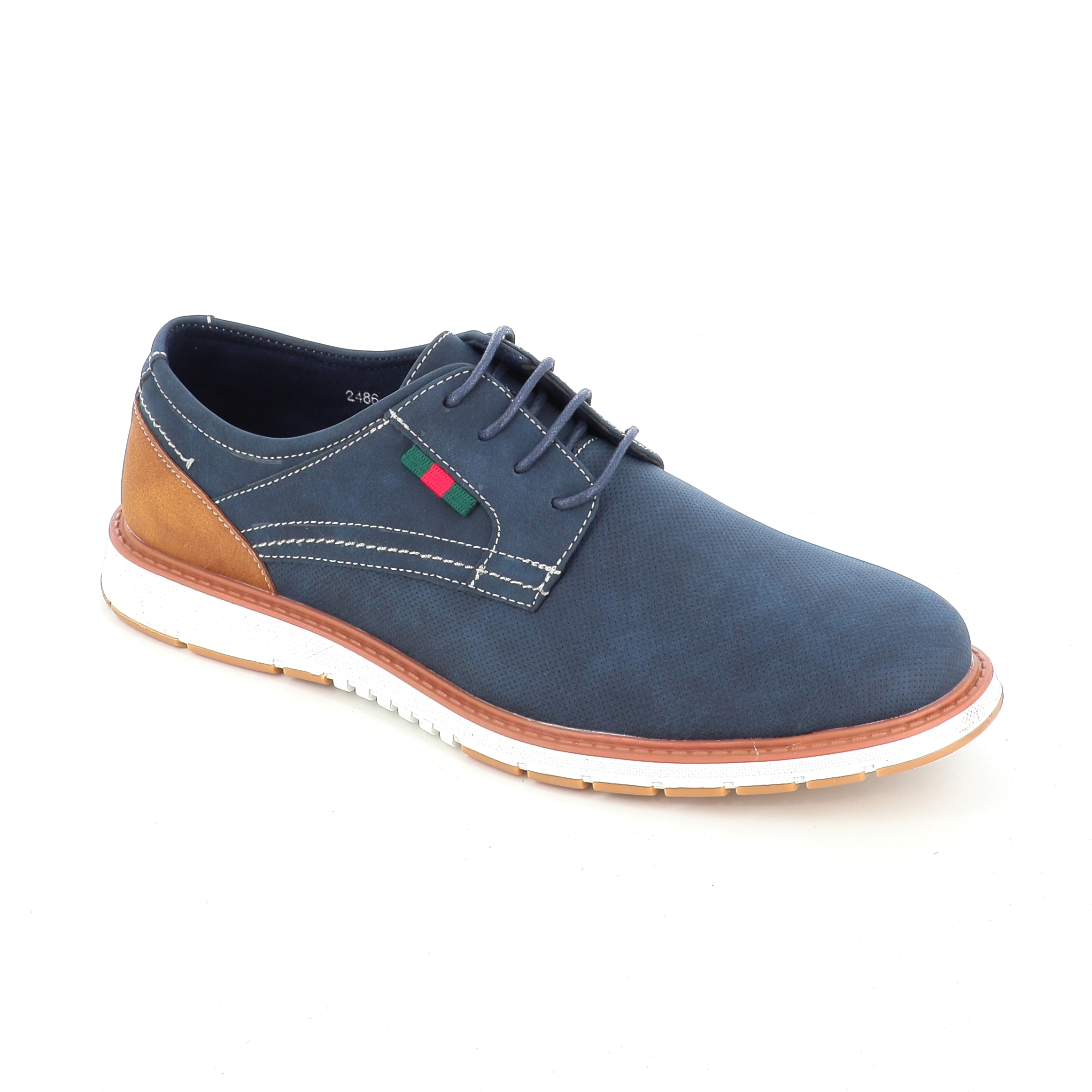 2486-3 ΑΝΔΡΙΚΟ ΥΠΟΔΗΜΑ CASUAL, ΜΠΛΕ