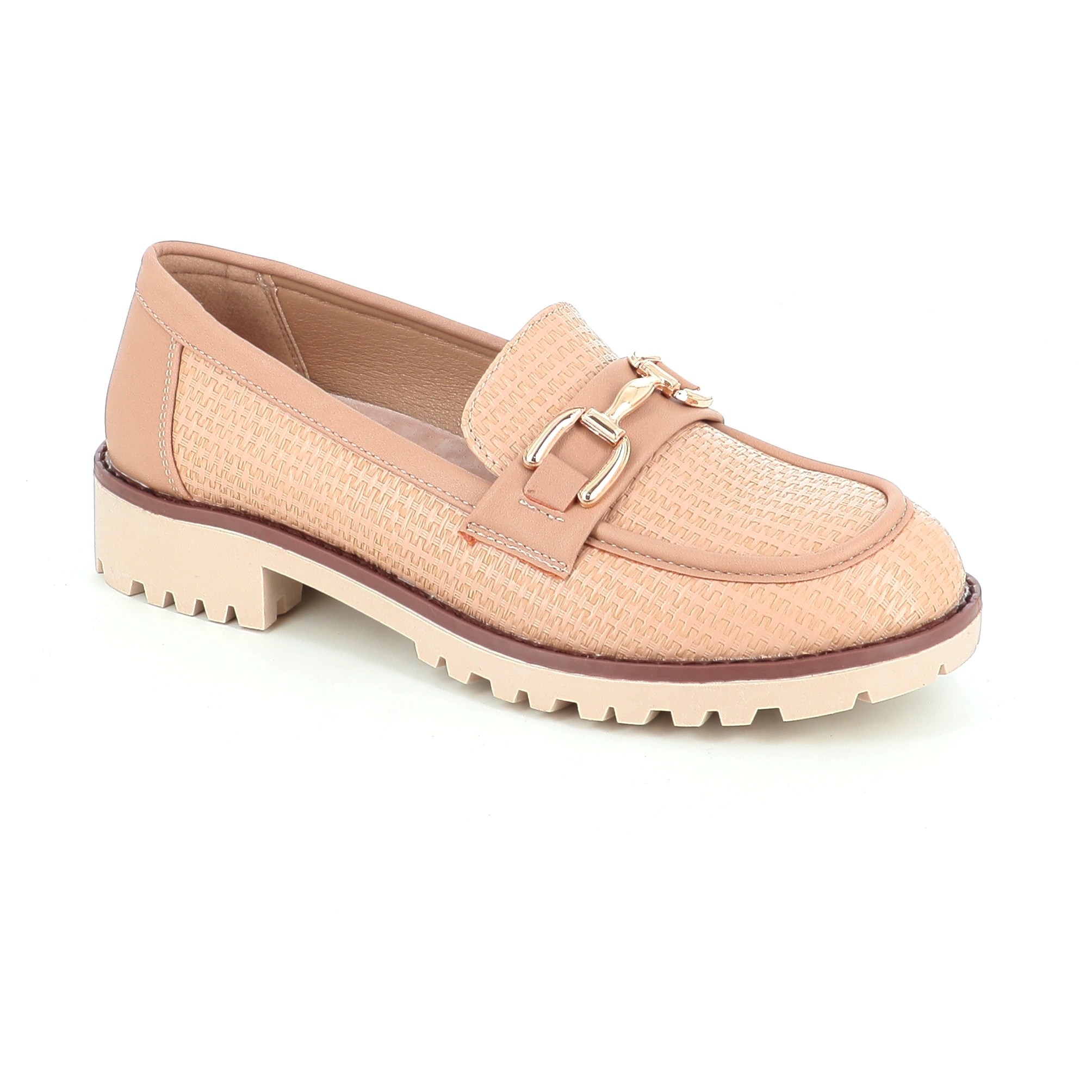 140-21 ΓΥΝΑΙΚΕΙΟ ΥΠΟΔΗΜΑ LOAFERS, ΜΠΕΖ