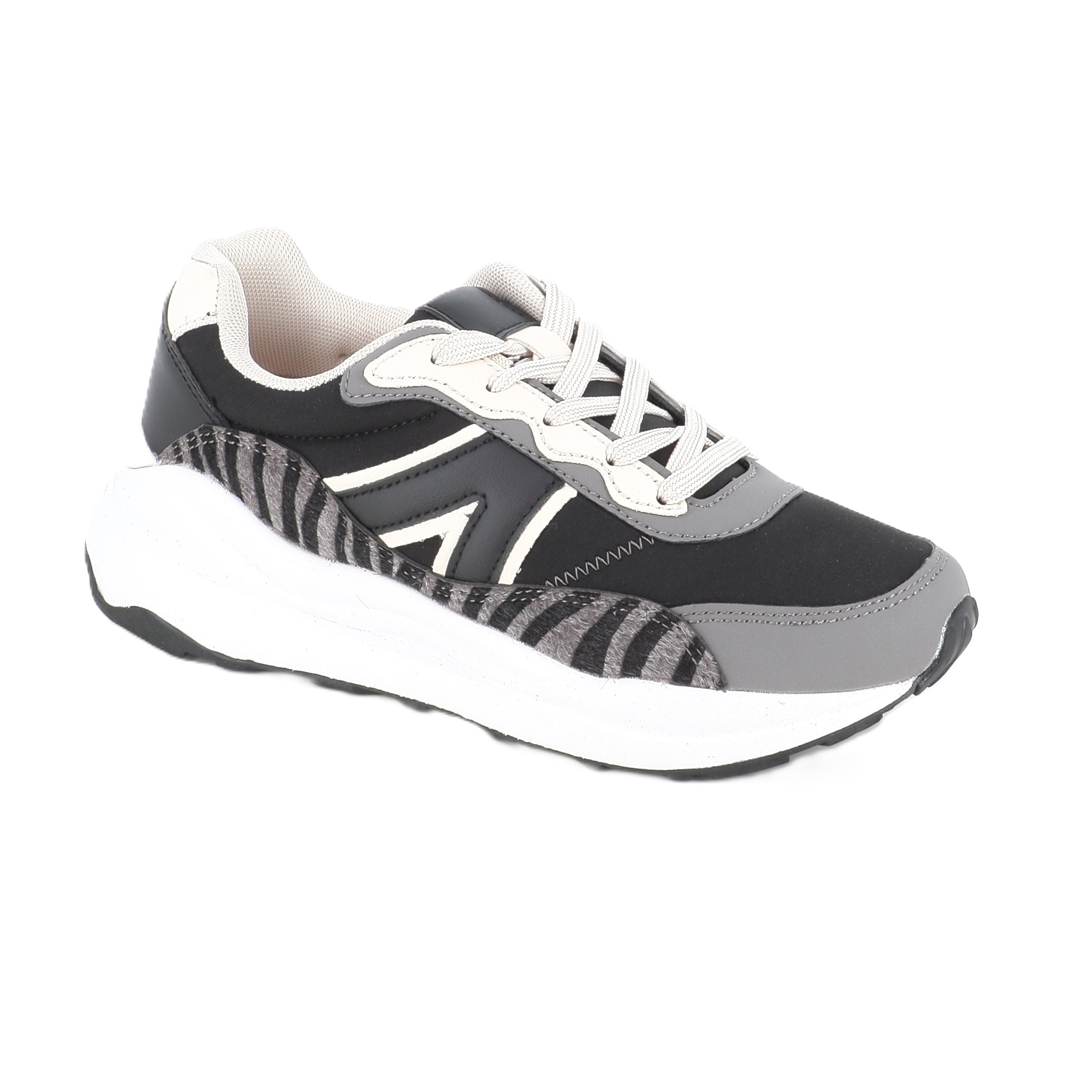 24095/1 ΓΥΝΑΙΚΕΙΟ ΥΠΟΔΗΜΑ SNEAKER, ΜΑΥΡΟ