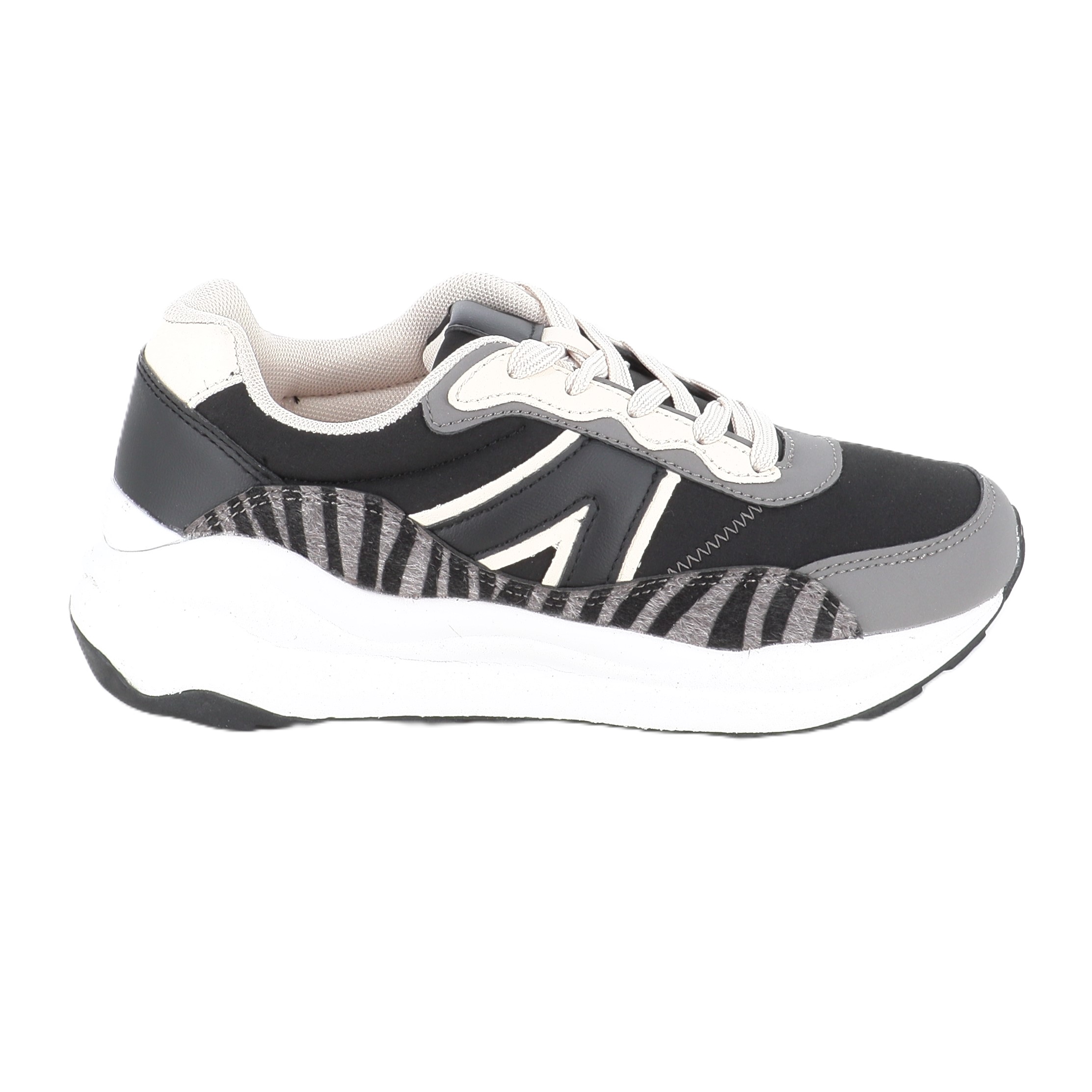 24095/1 ΓΥΝΑΙΚΕΙΟ ΥΠΟΔΗΜΑ SNEAKER, ΜΑΥΡΟ