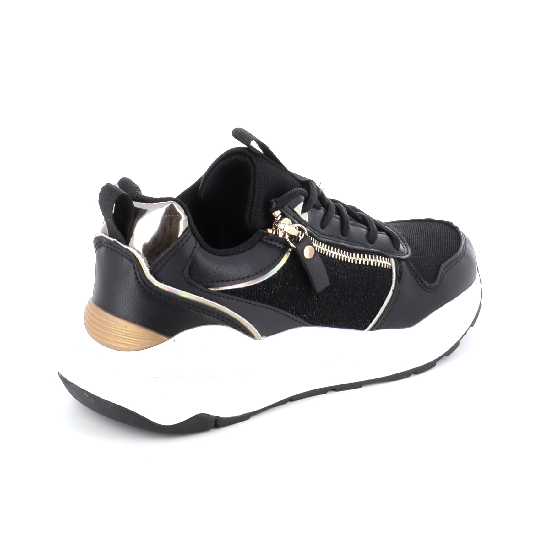 3044 Γυναικείο Παπούτσι Sneaker Μαύρο γυναικεία Αθλητικa-Sneakers