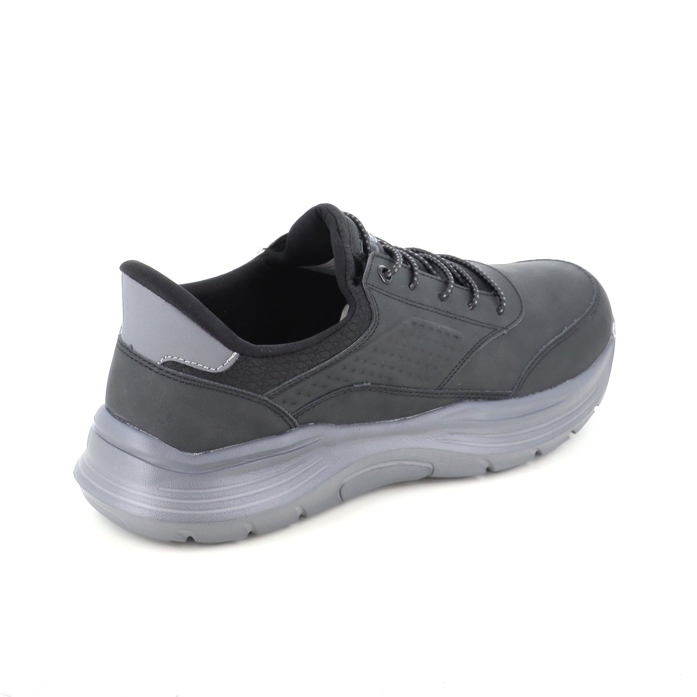 2801 1 Ανδρικό Παπούτσι Sneaker Μαύρο ανδρικά αθλητικά-Sneakers