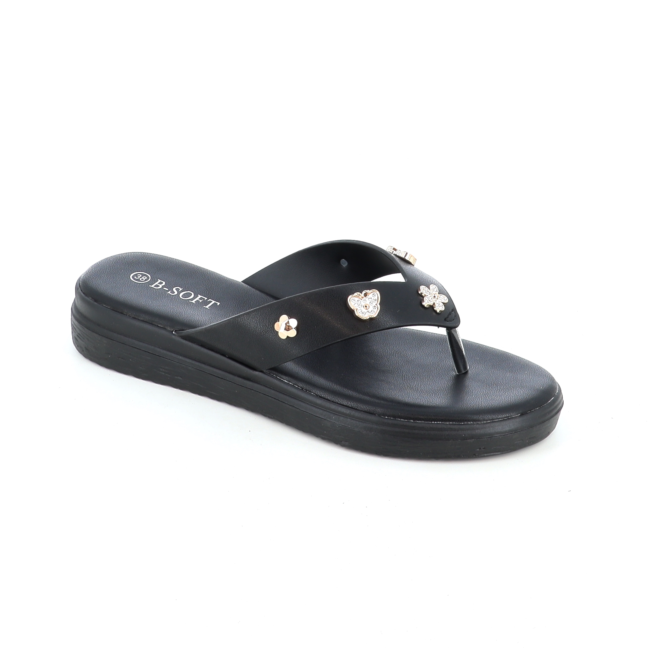 4590-2 ΓΥΝΑΙΚΕΙΟ ΥΠΟΔΗΜΑ FLATFORMS, ΜΑΥΡΟ