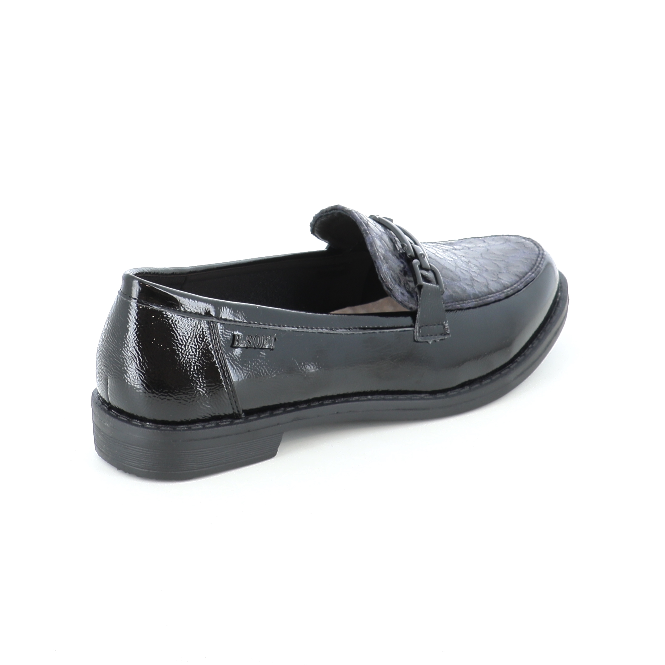 1122-01 Γυναικείο Παπούτσι Loafers Μαύρο γυναικεία
