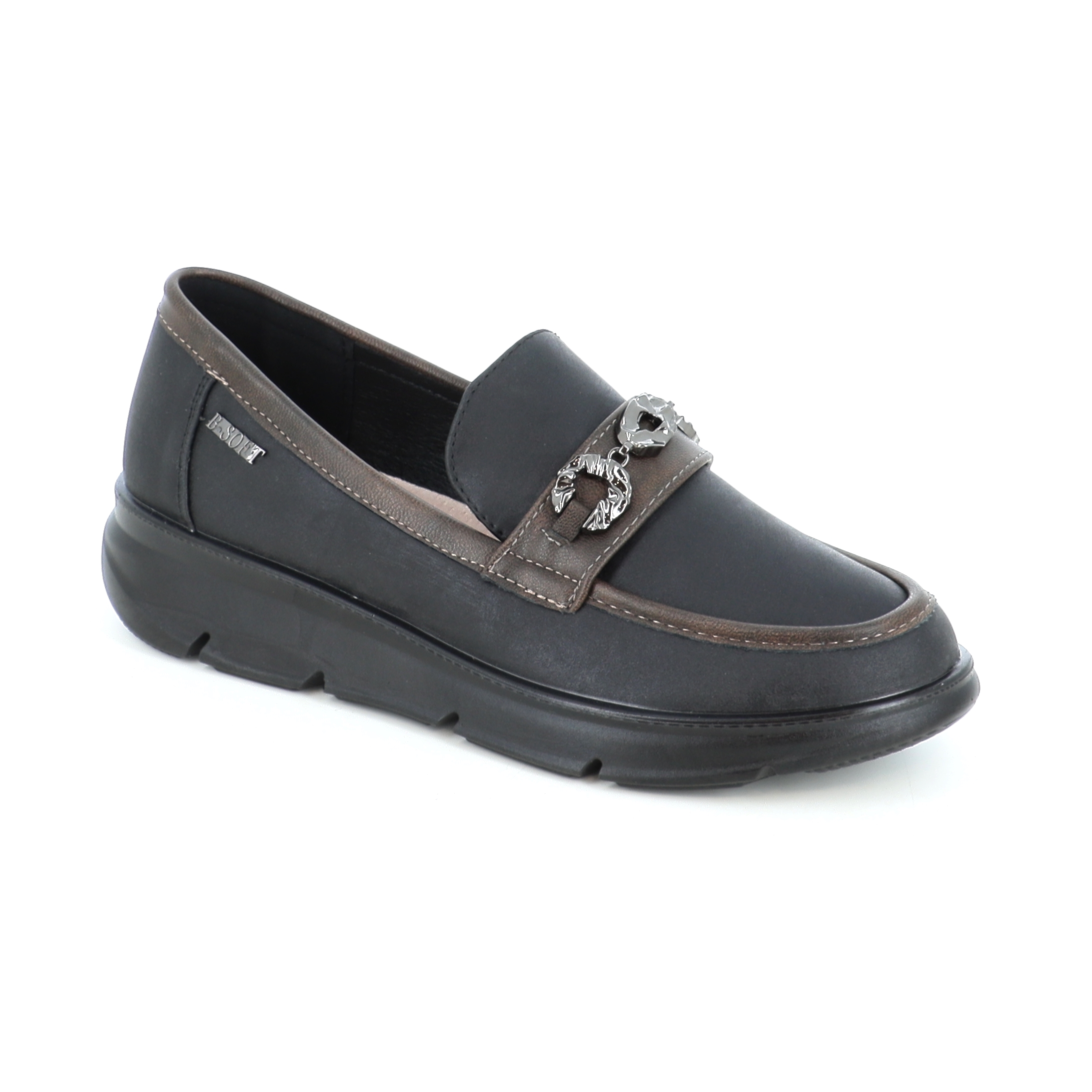 1122-10 ΓΥΝΑΙΚΕΙΟ ΥΠΟΔΗΜΑ ΜΟΚΑΣΙΝΙ, ΜΑΥΡΟ