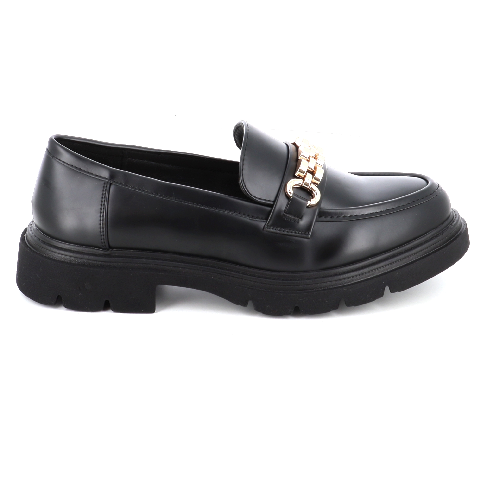 24001 ΓΥΝΑΙΚΕΙΟ ΥΠΟΔΗΜΑ LOAFERS, ΜΑΥΡΟ