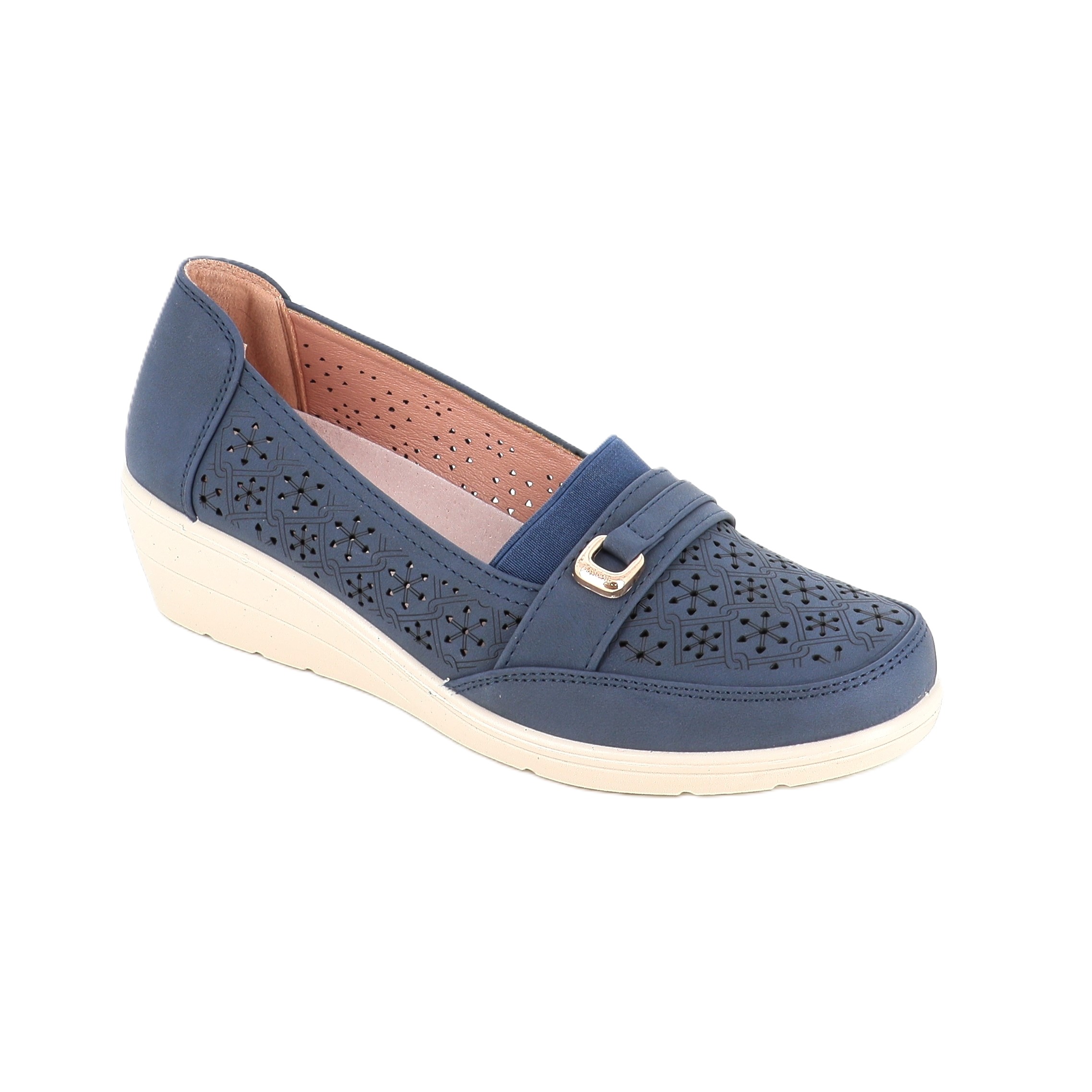 2505-12 ΓΥΝΑΙΚΕΙΟ ΥΠΟΔΗΜΑ ΜΟΚΑΣΙΝΙ, ΜΠΛΕ