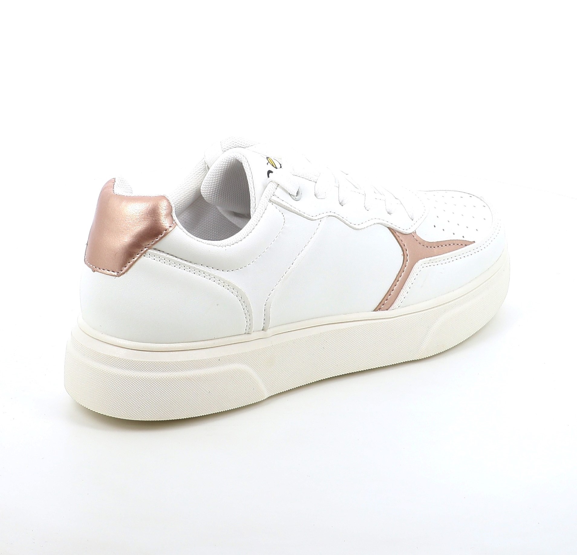 24405 4 Γυναικείο Παπούτσι Sneaker(Ασπρο) Ασπρο γυναικεία Αθλητικa-Sneakers
