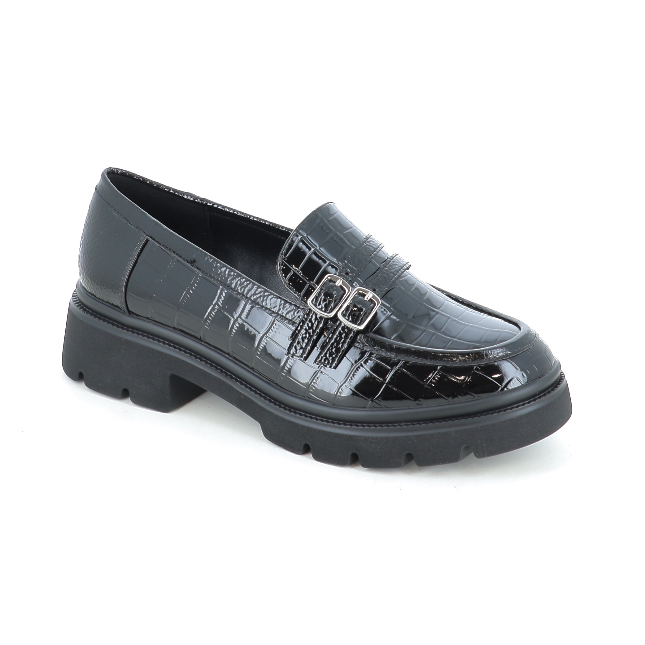 022022 ΓΥΝΑΙΚΕΙΟ ΥΠΟΔΗΜΑ LOAFERS, ΜΑΥΡΟ