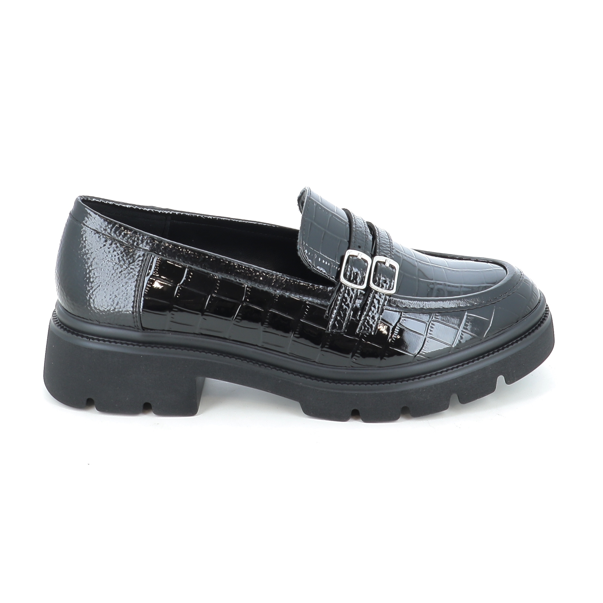 022022 ΓΥΝΑΙΚΕΙΟ ΥΠΟΔΗΜΑ LOAFERS, ΜΑΥΡΟ