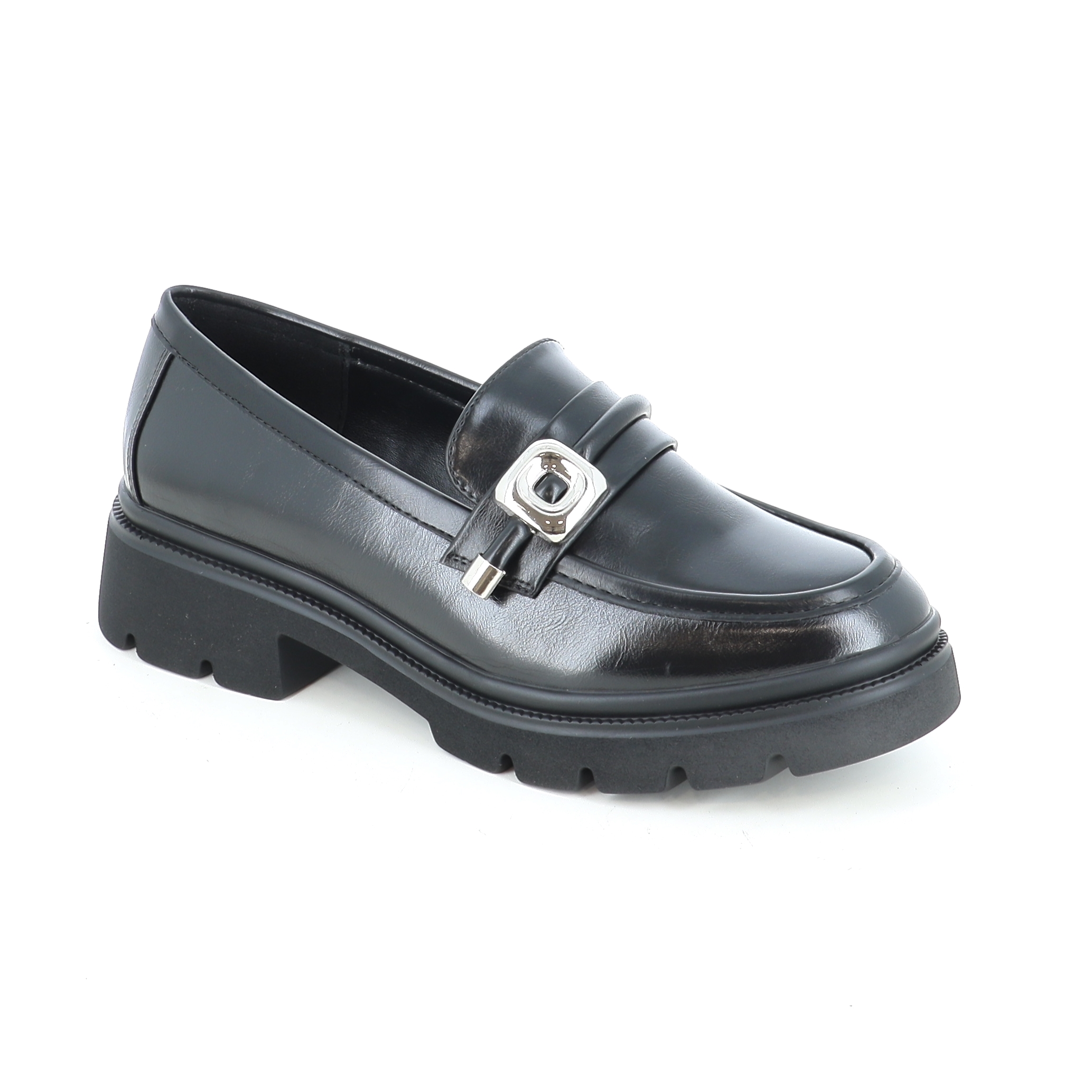 2883 ΓΥΝΑΙΚΕΙΟ ΥΠΟΔΗΜΑ LOAFERS, ΜΑΥΡΟ