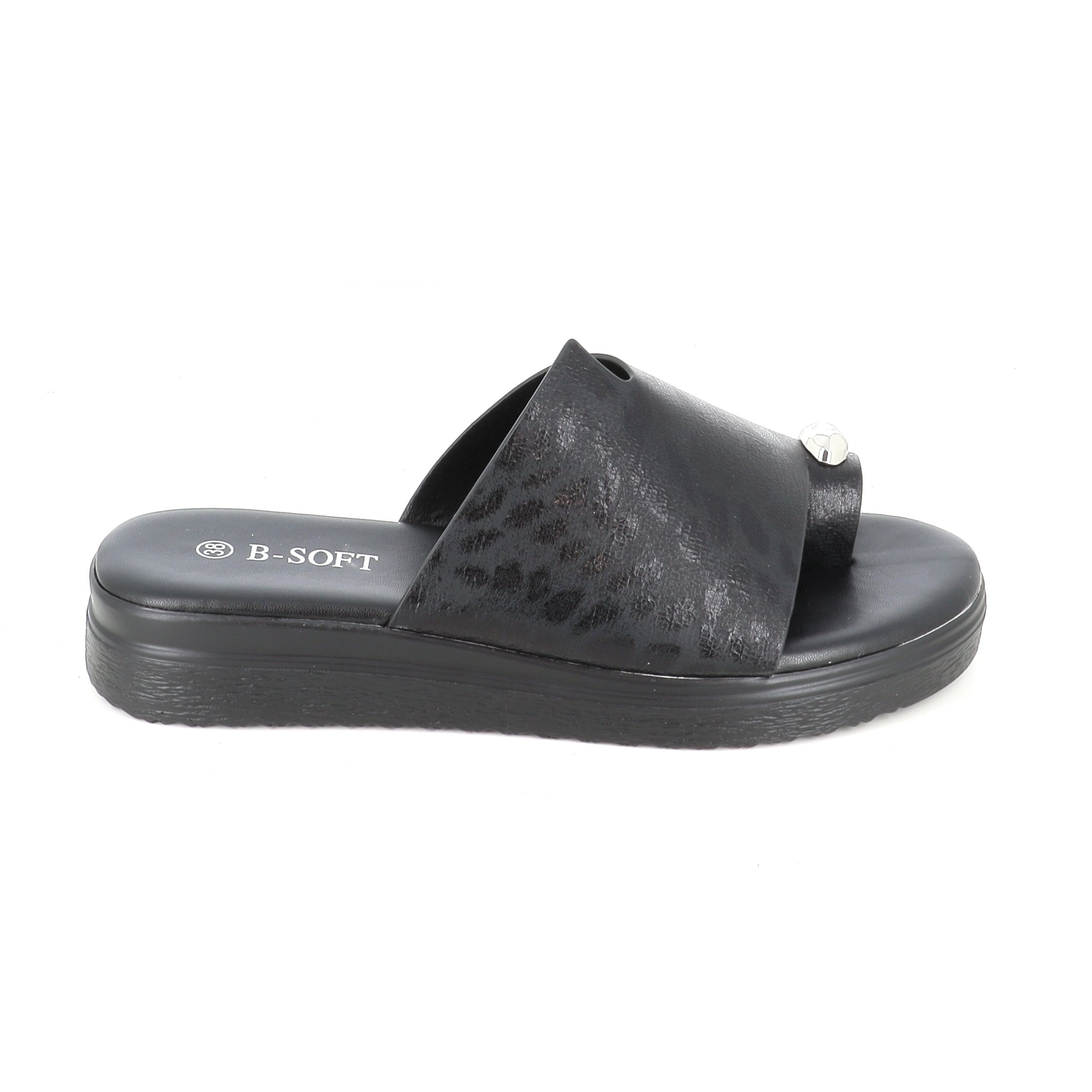 703-54 ΓΥΝΑΙΚΕΙΟ ΥΠΟΔΗΜΑ FLATFORM, ΜΑΥΡΟ