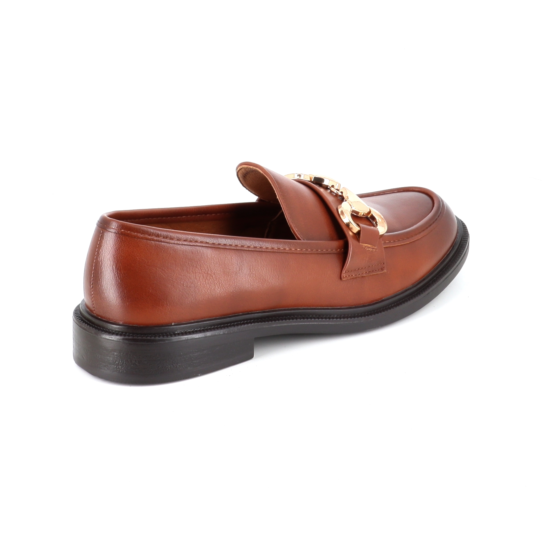 1718-2 Γυναικείο Παπούτσι Loafers Καφε γυναικεία