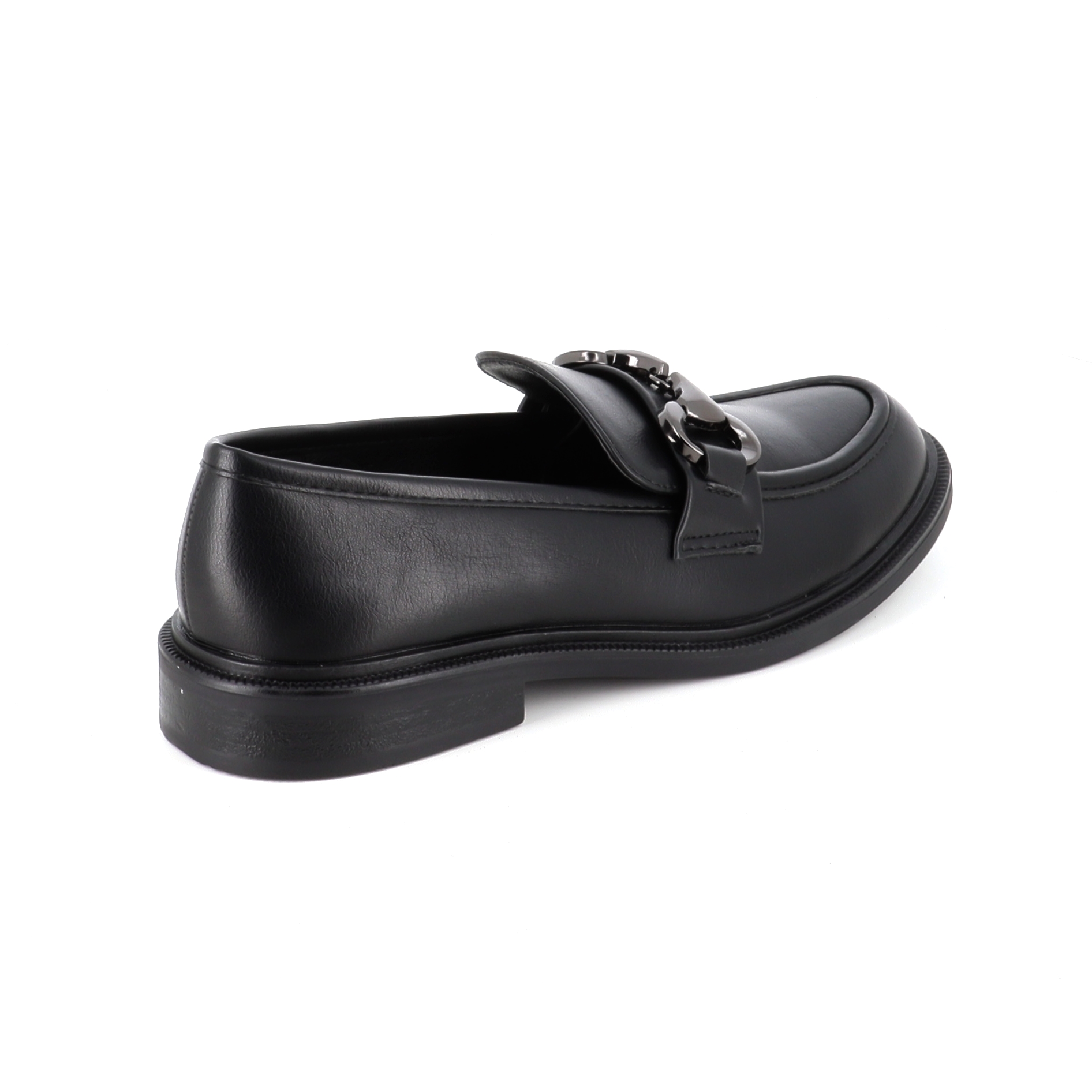 1718-2 Γυναικείο Παπούτσι Loafers Μαύρο γυναικεία