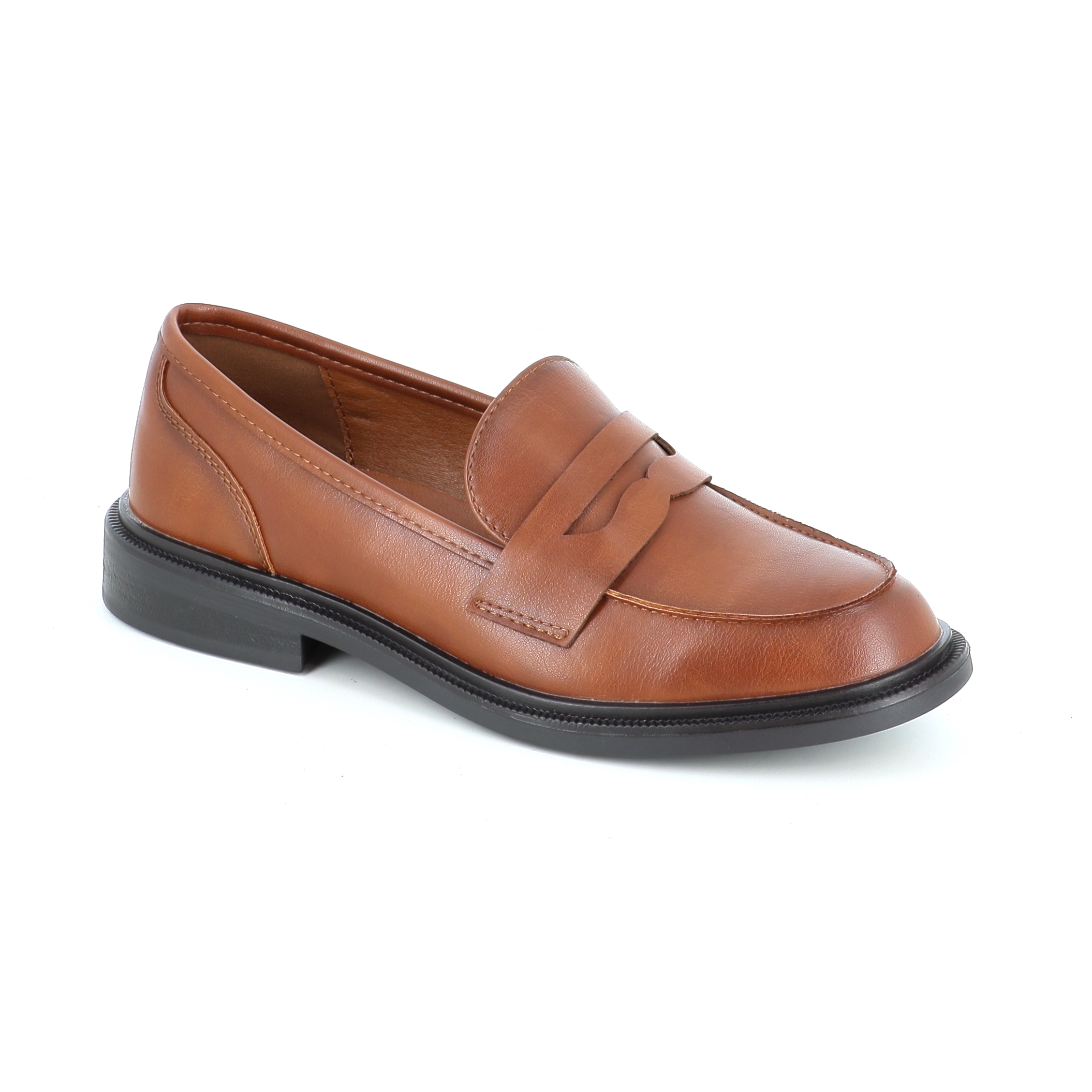 17181-3/8 ΓΥΝΑΙΚΕΙΟ ΥΠΟΔΗΜΑ LOAFERS, ΚΑΦΕ
