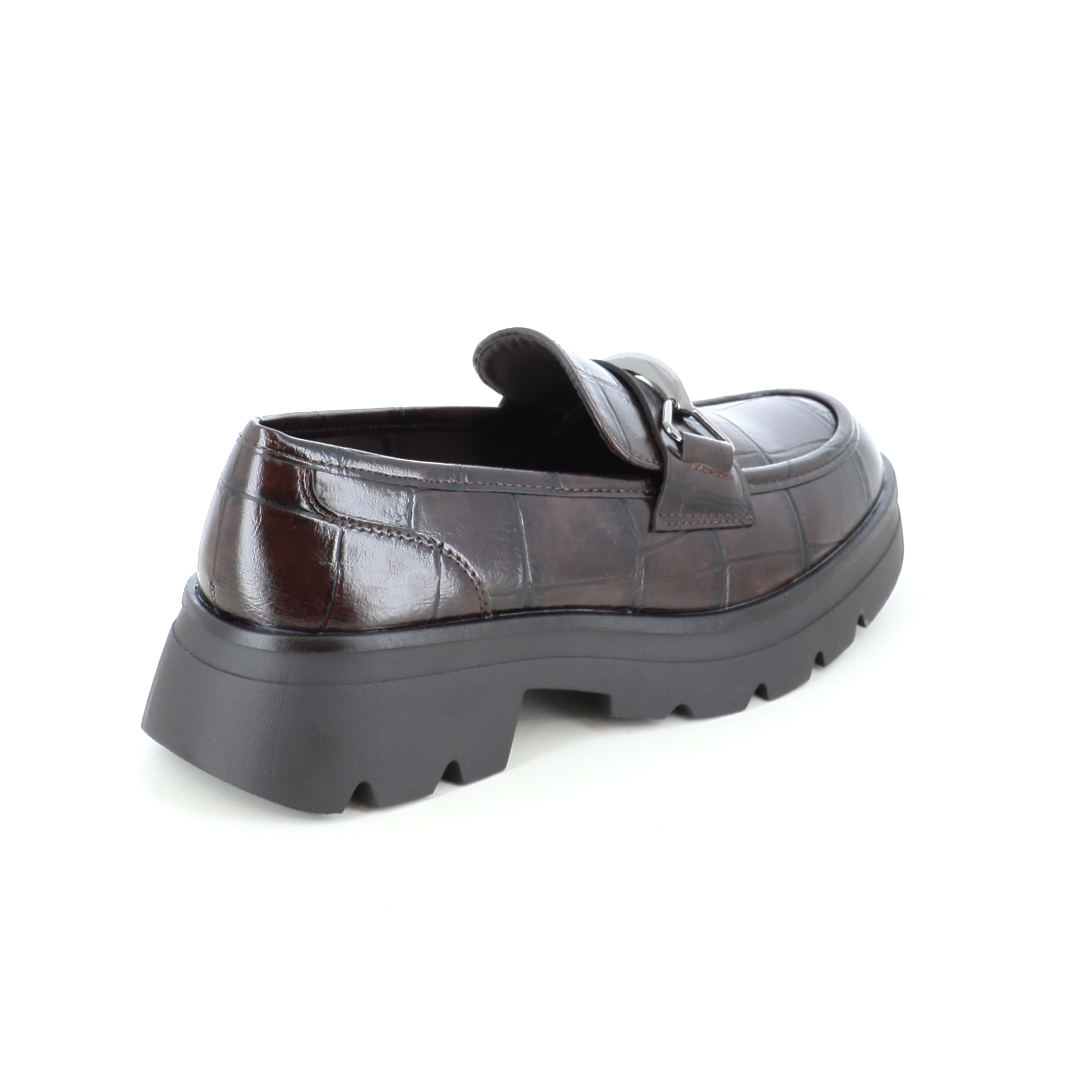 18032-7 Γυναικείο Παπούτσι Loafers Καφε γυναικεία
