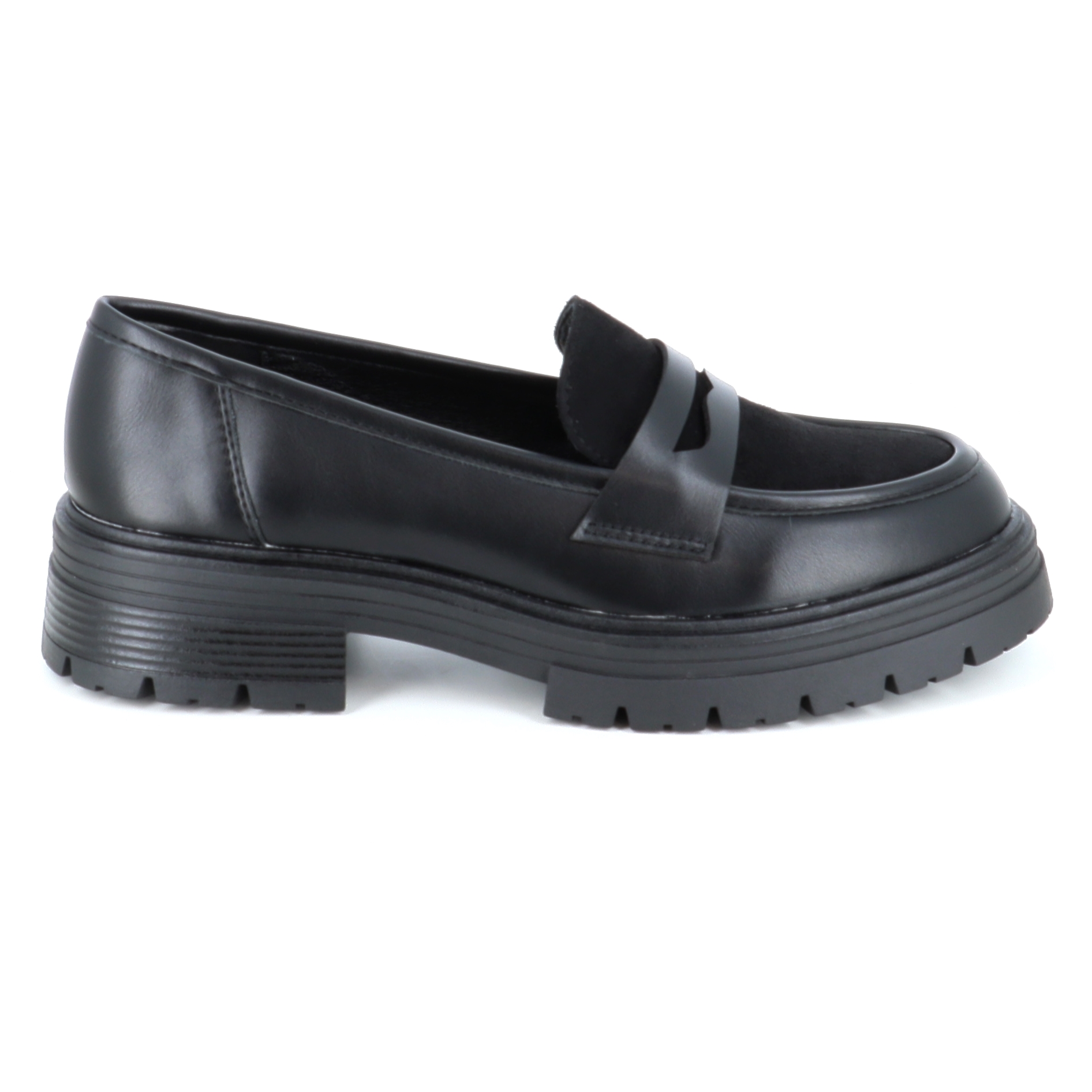 B-Soft 58188 ΓΥΝΑΙΚΕΙΟ ΥΠΟΔΗΜΑ LOAFERS, ΜΑΥΡΟ - 2