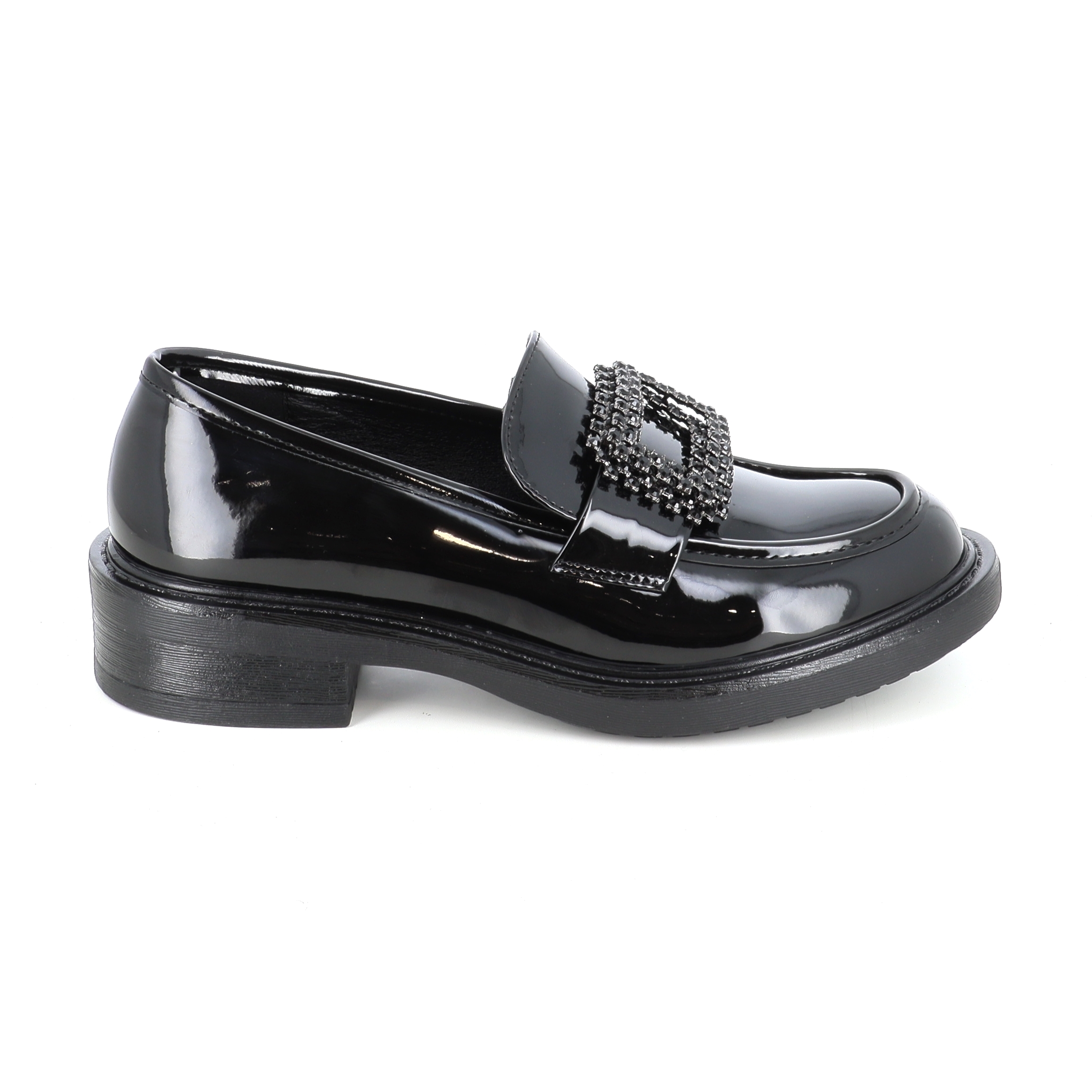 80160 ΓΥΝΑΙΚΕΙΟ ΥΠΟΔΗΜΑ LOAFERS, ΜΑΥΡΟ