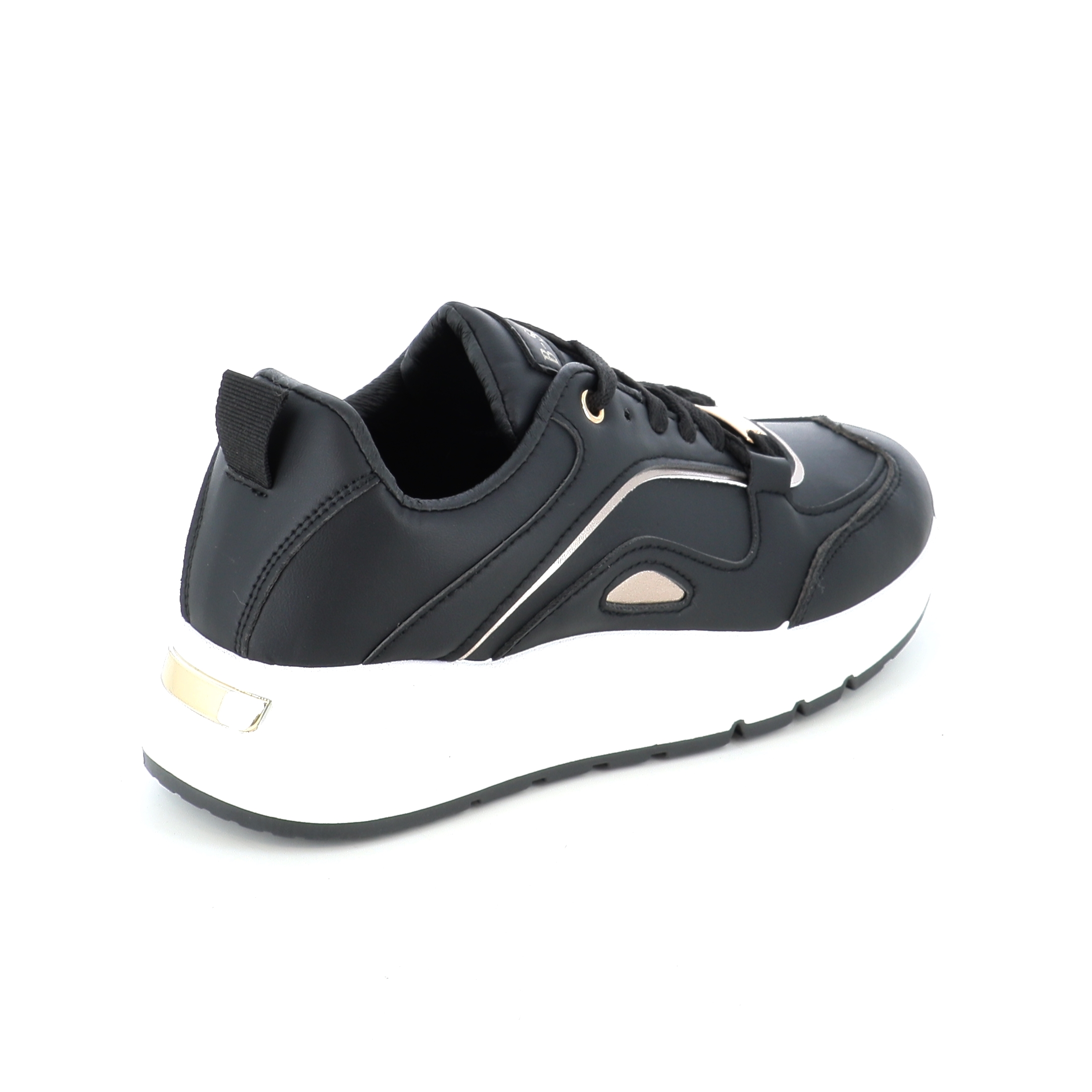 036 Γυναικείο Παπούτσι Sneaker Μαύρο γυναικεία Αθλητικa-Sneakers