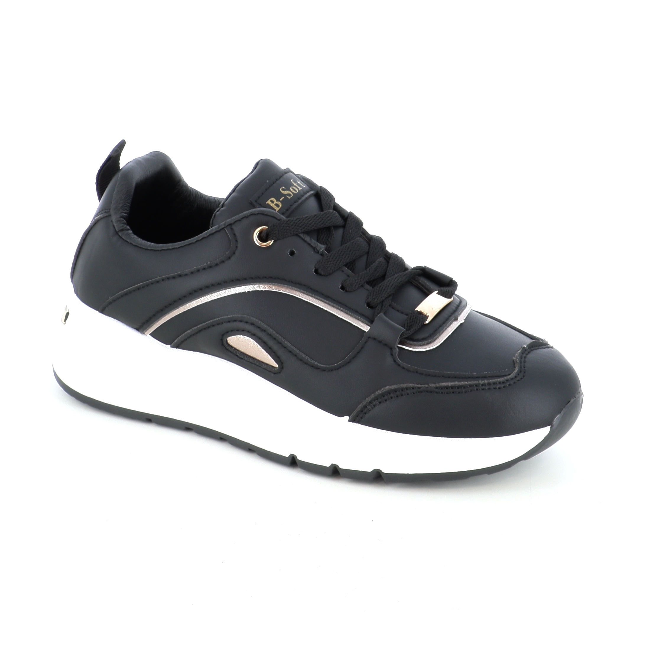 036 ΓΥΝΑΙΚΕΙΟ ΥΠΟΔΗΜΑ SNEAKER, ΜΑΥΡΟ