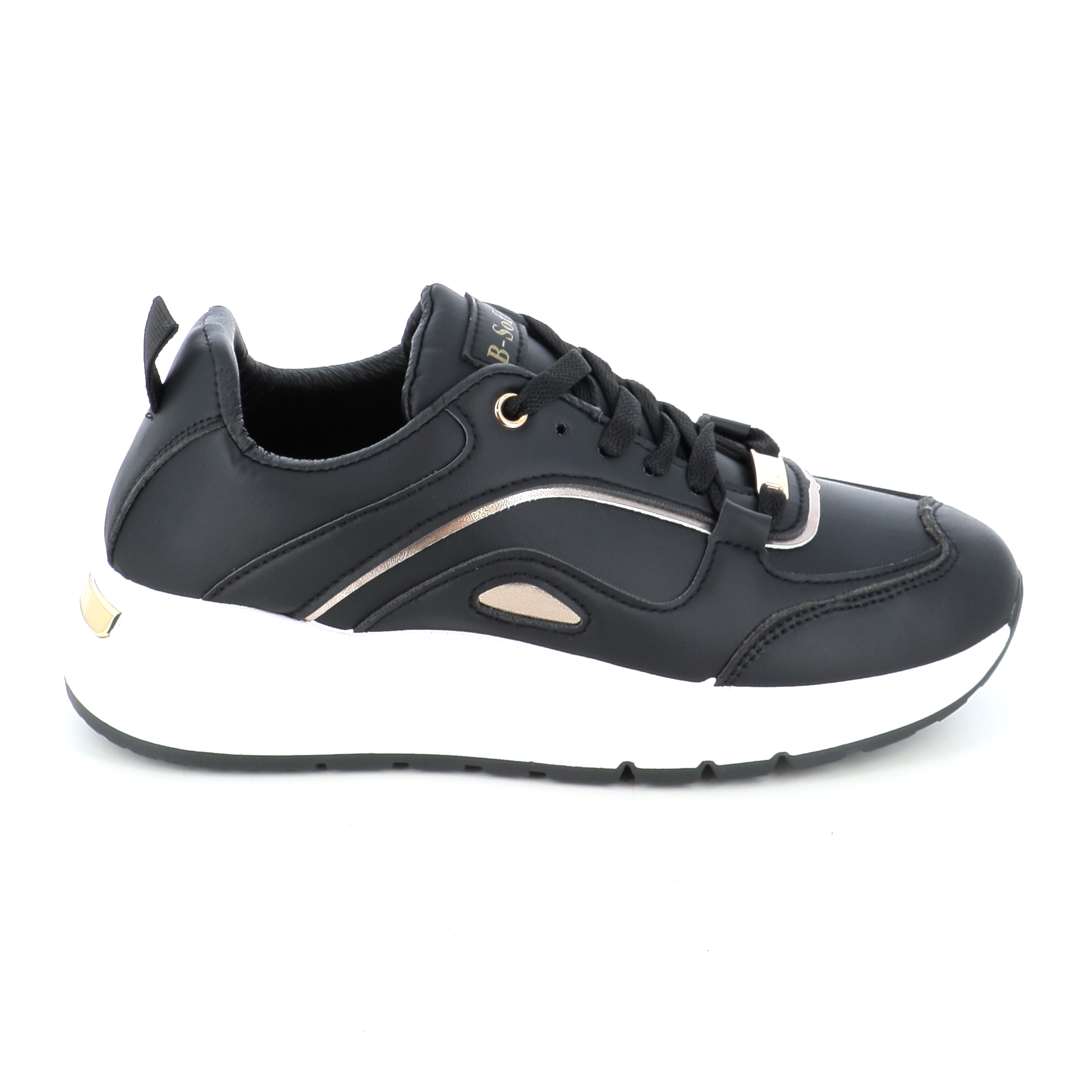 036 ΓΥΝΑΙΚΕΙΟ ΥΠΟΔΗΜΑ SNEAKER, ΜΑΥΡΟ