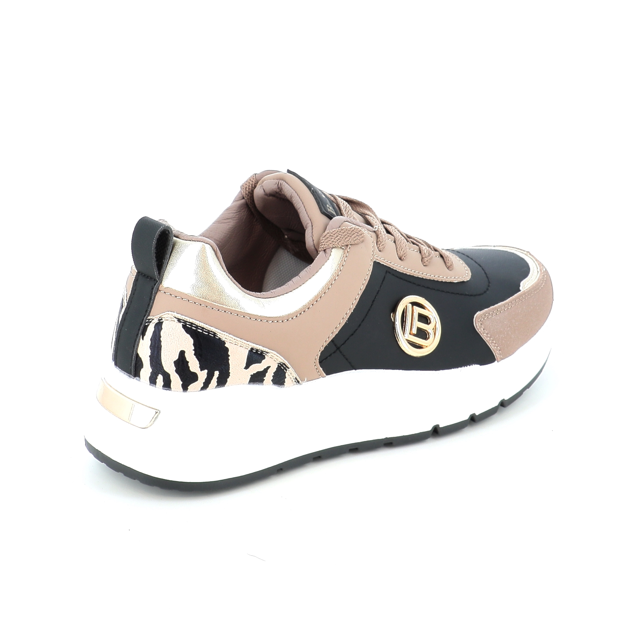 202502 Γυναικείο Παπούτσι Sneaker Μαύρο γυναικεία Αθλητικa-Sneakers