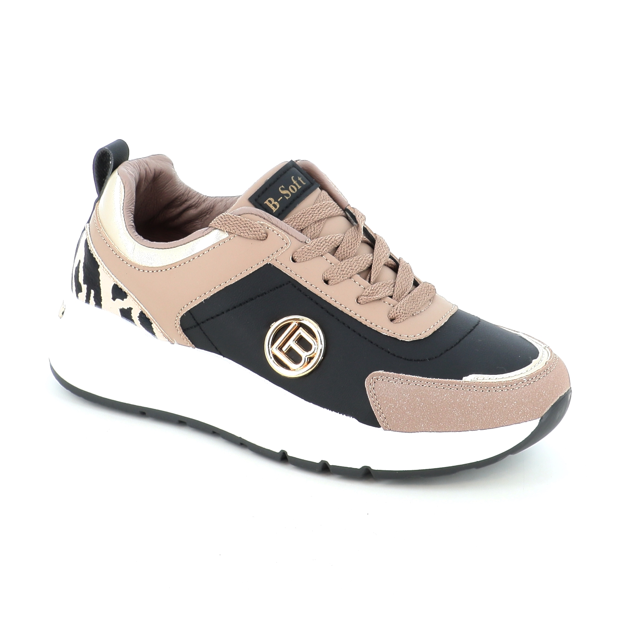 202502 ΓΥΝΑΙΚΕΙΟ ΥΠΟΔΗΜΑ SNEAKER, ΜΑΥΡΟ