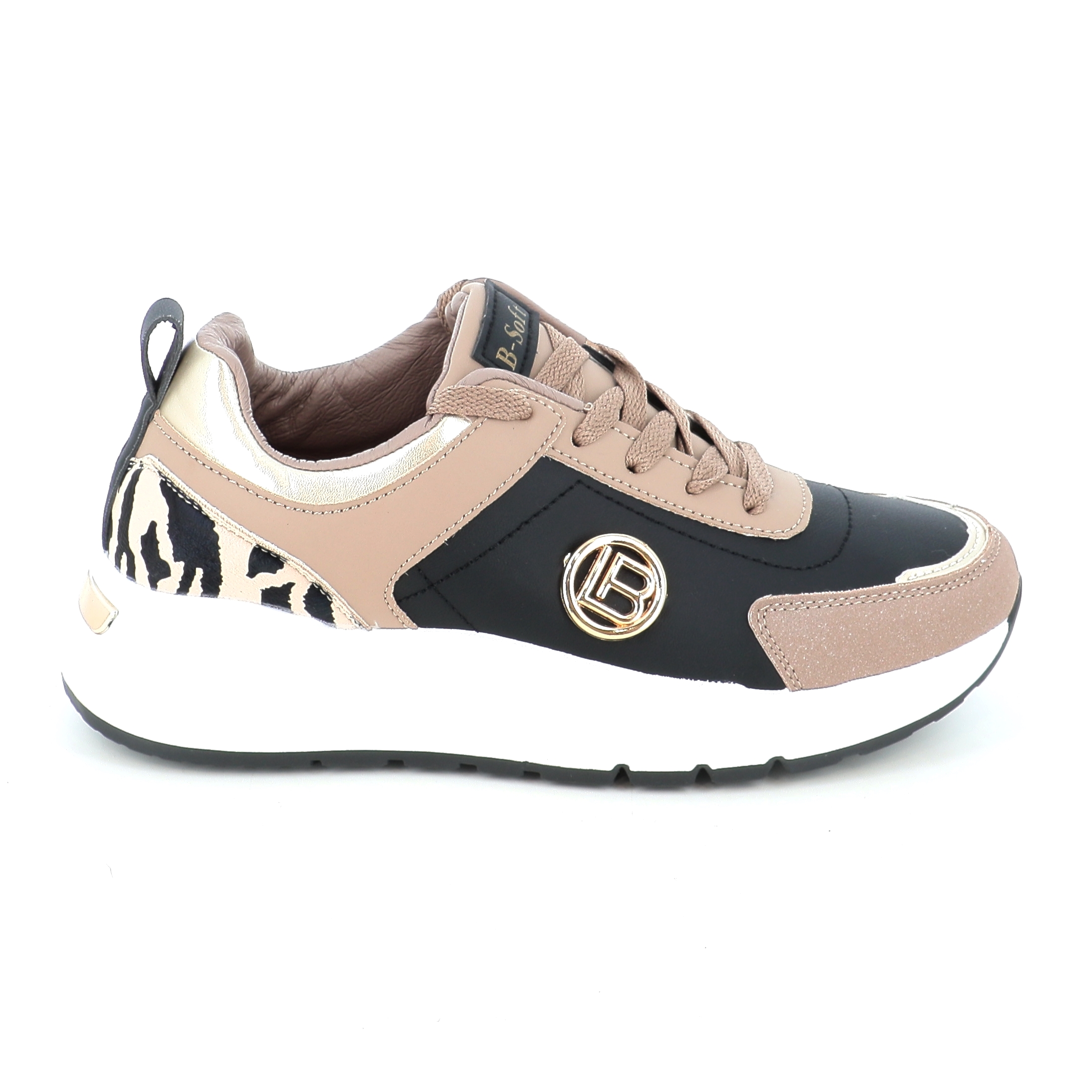 202502 ΓΥΝΑΙΚΕΙΟ ΥΠΟΔΗΜΑ SNEAKER, ΜΑΥΡΟ