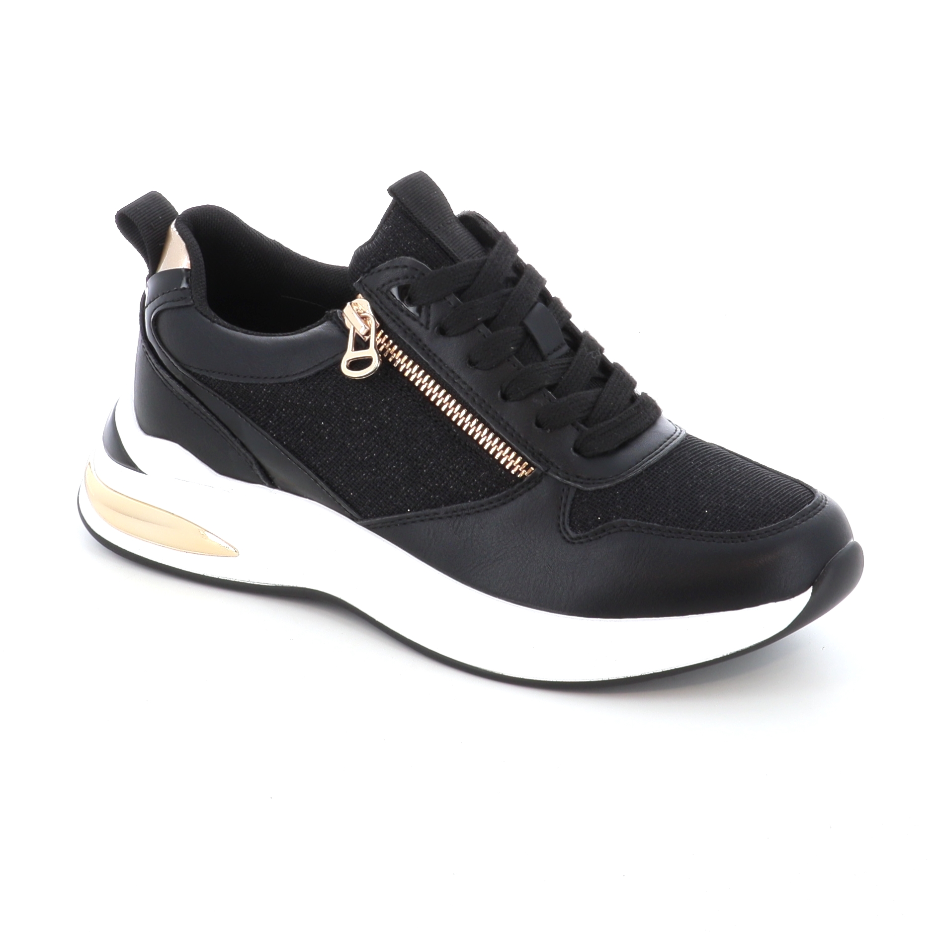 62128-1 ΓΥΝΑΙΚΕΙΟ ΥΠΟΔΗΜΑ CASUAL, ΜΑΥΡΟ