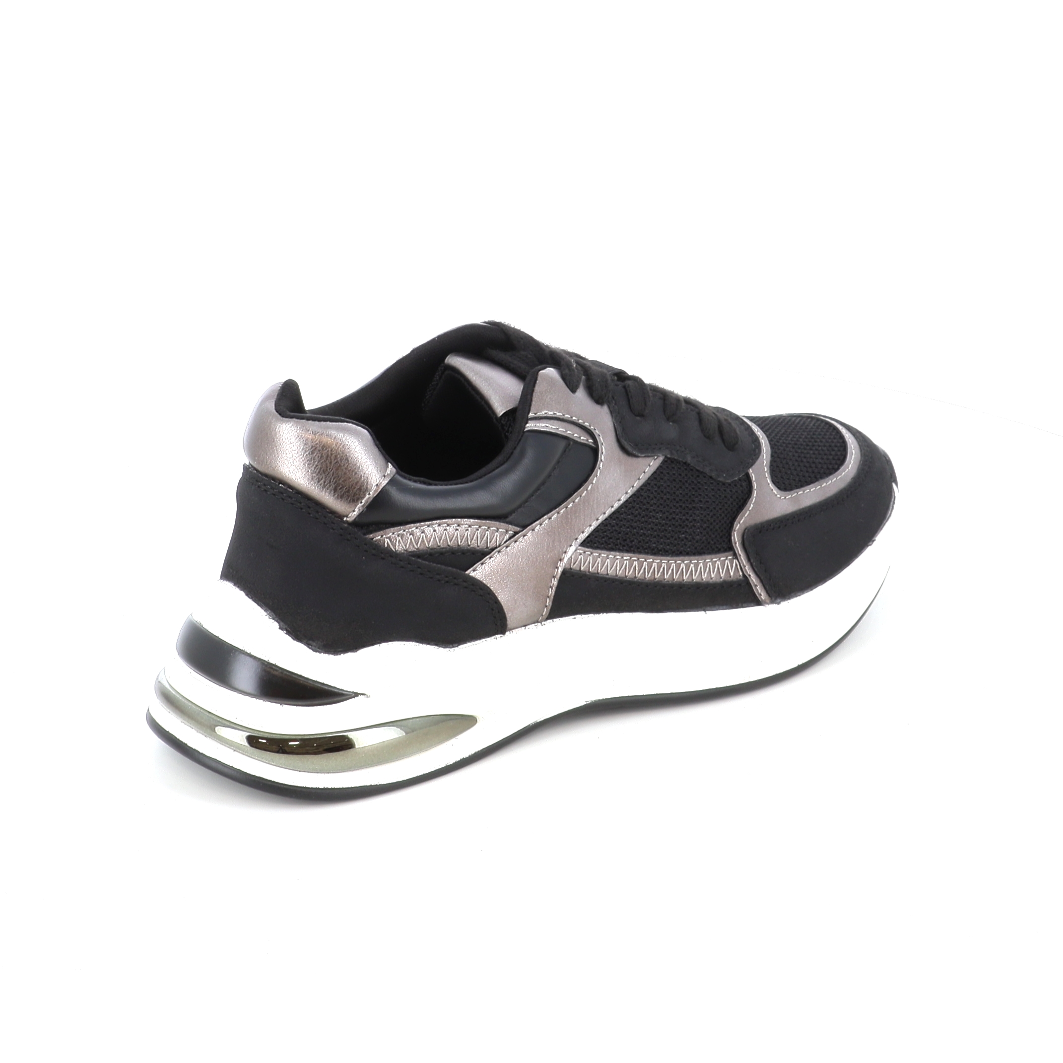 8062-06 Γυναικείο Παπούτσι Sneaker Μαύρο γυναικεία Αθλητικa-Sneakers