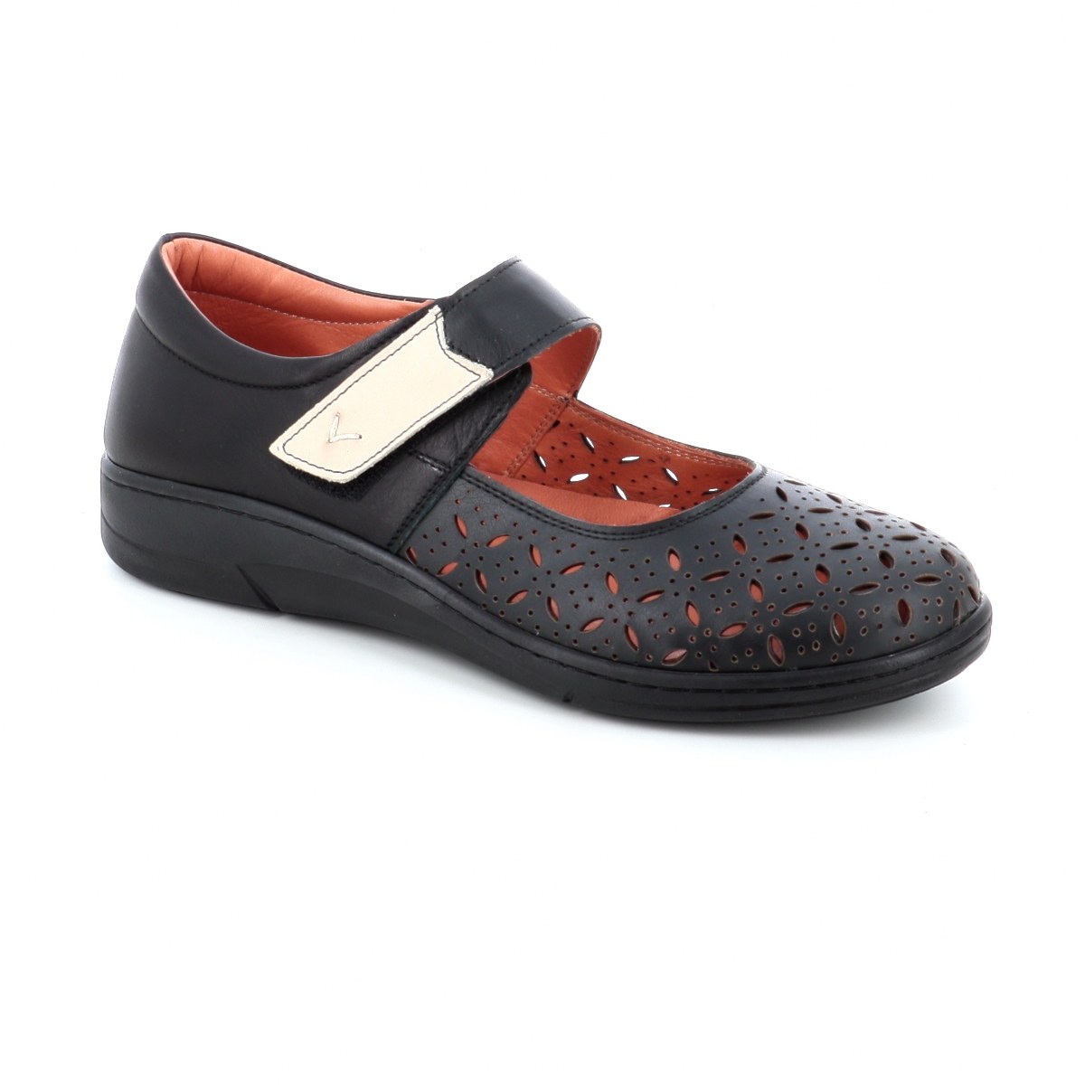 1323 ΓΥΝΑΙΚΕΙΟ ΥΠΟΔΗΜΑ ΔΕΡΜΑΤΙΝΟ, ΜΑΥΡΟ