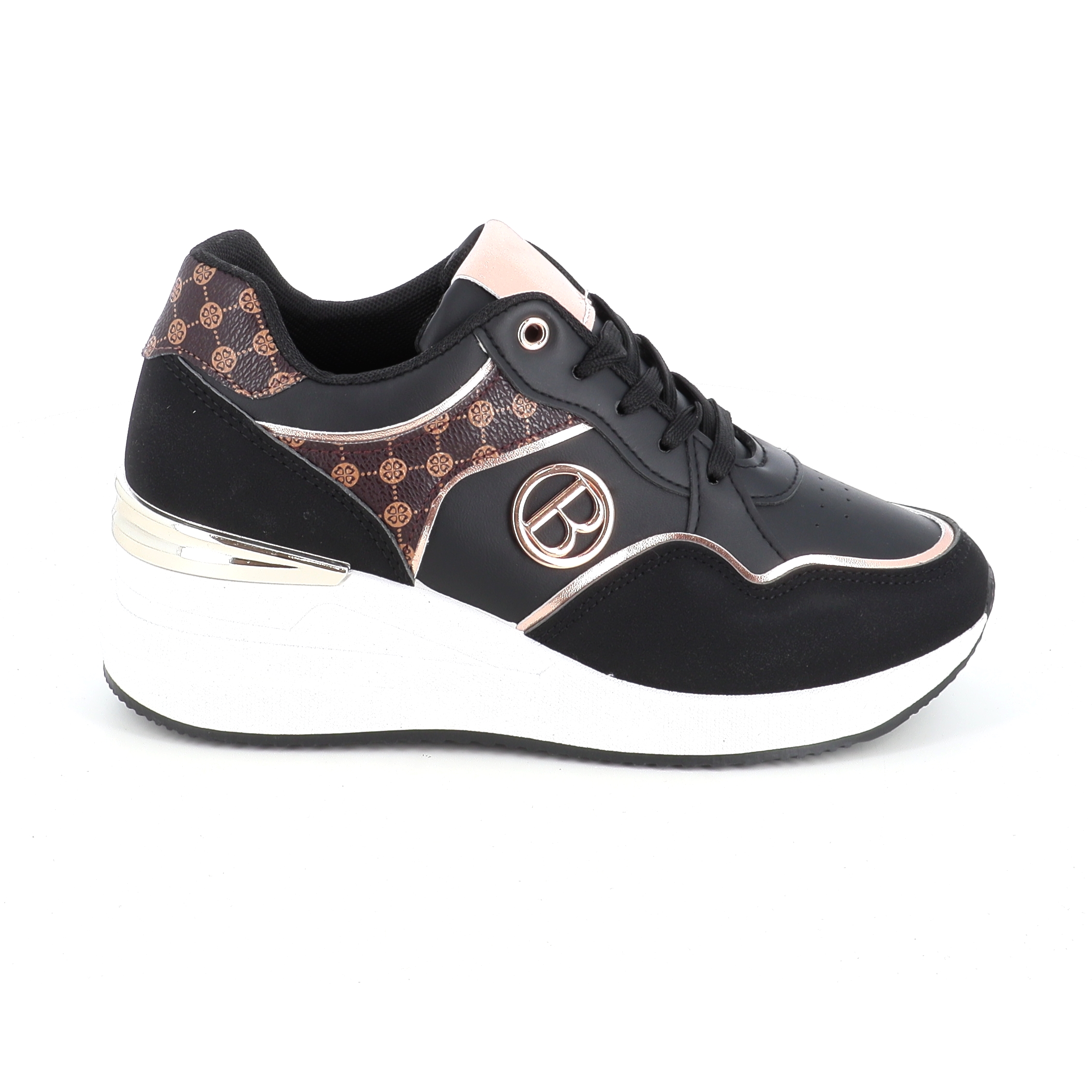 20110 ΓΥΝΑΙΚΕΙΟ ΥΠΟΔΗΜΑ SNEAKER, ΜΑΥΡΟ