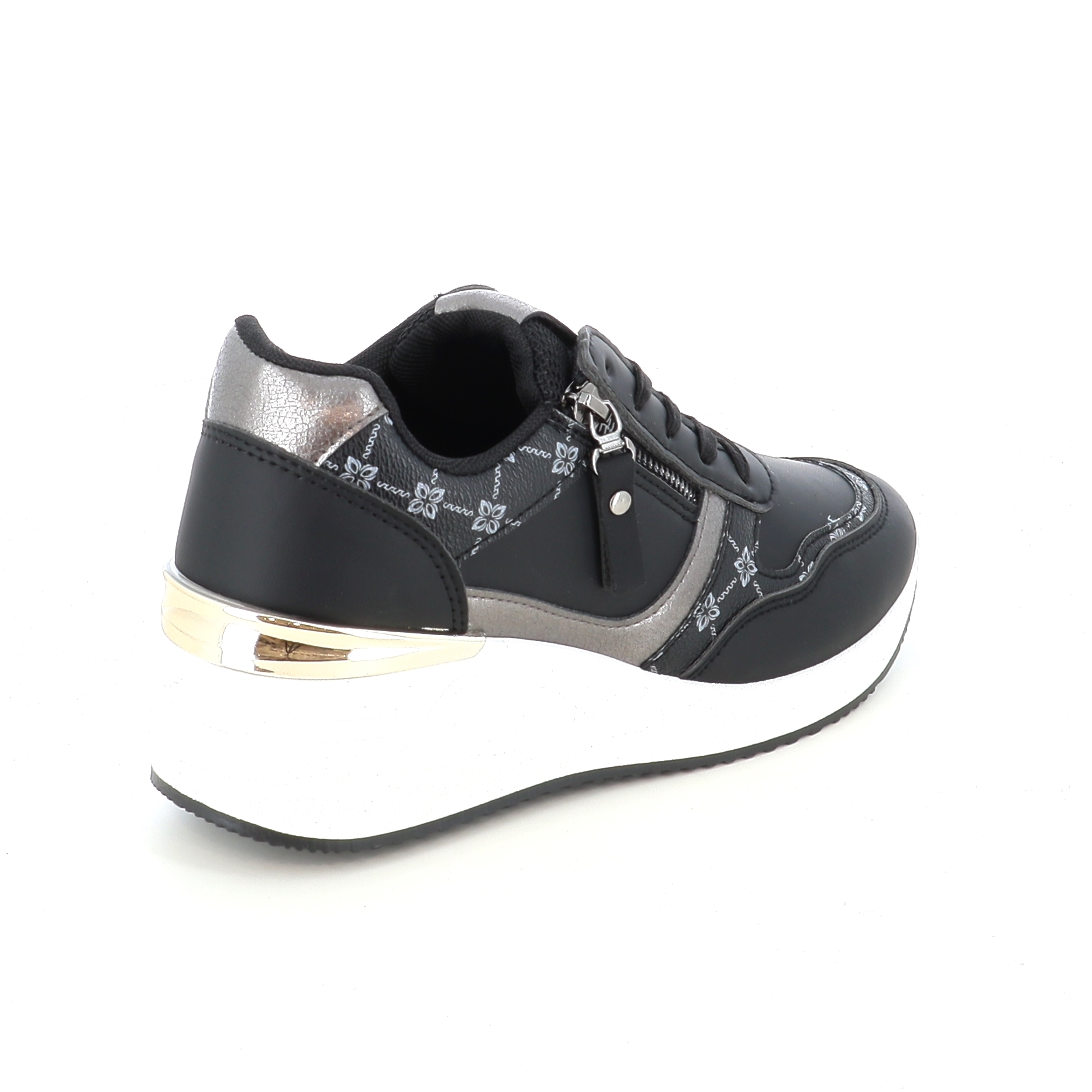 26287 Γυναικείο Παπούτσι Sneaker Μαύρο γυναικεία Αθλητικa-Sneakers
