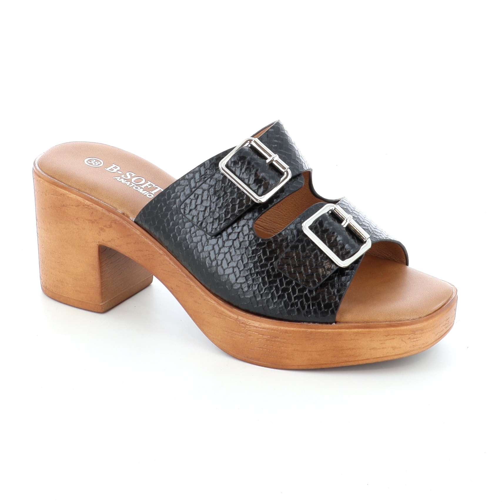 2367-81 ΓΥΝΑΙΚΕΙΟ ΥΠΟΔΗΜΑ MULE, ΜΑΥΡΟ