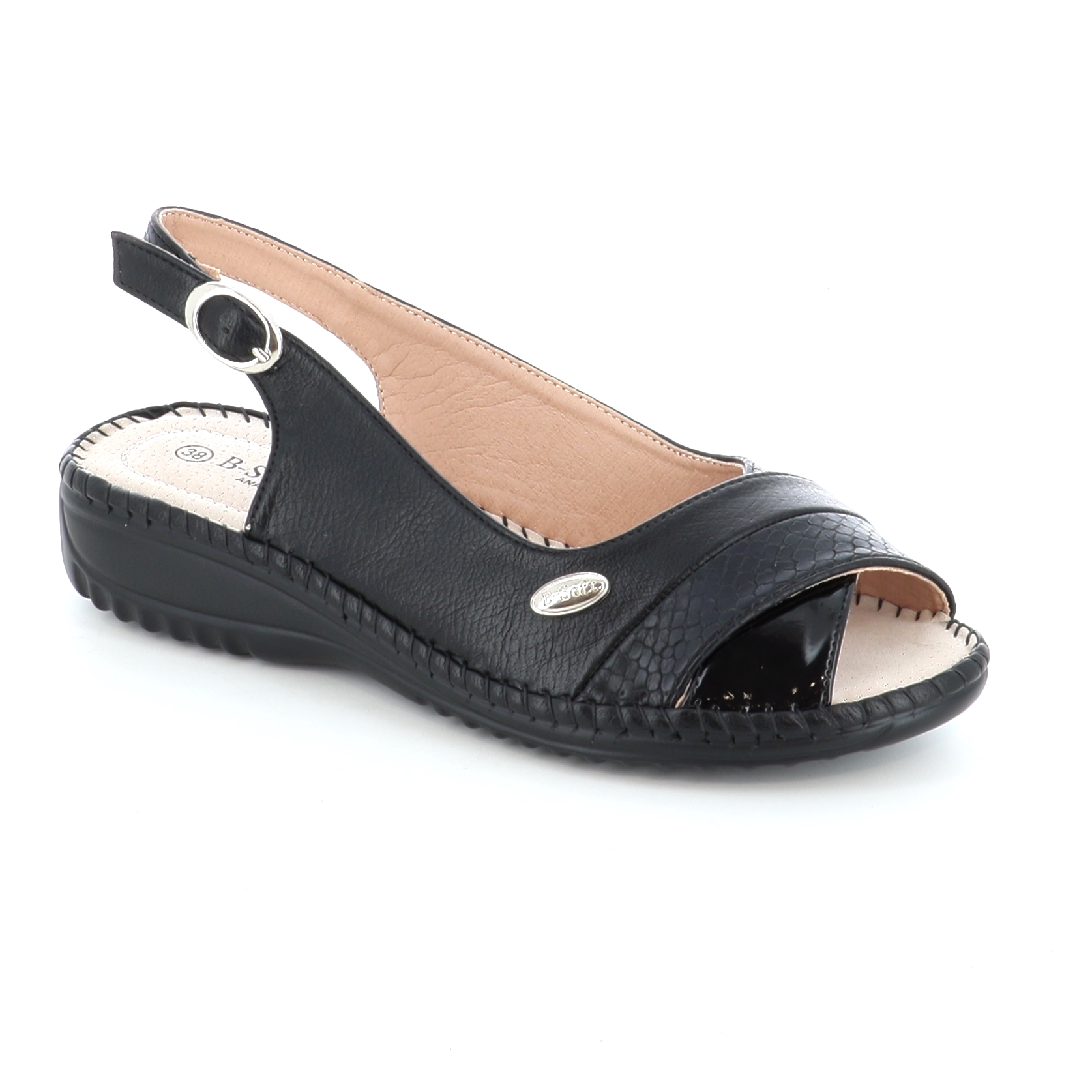 60152-02 ΓΥΝΑΙΚΕΙΟ ΥΠΟΔΗΜΑ ΠΕΔΙΛΟ, ΜΑΥΡΟ