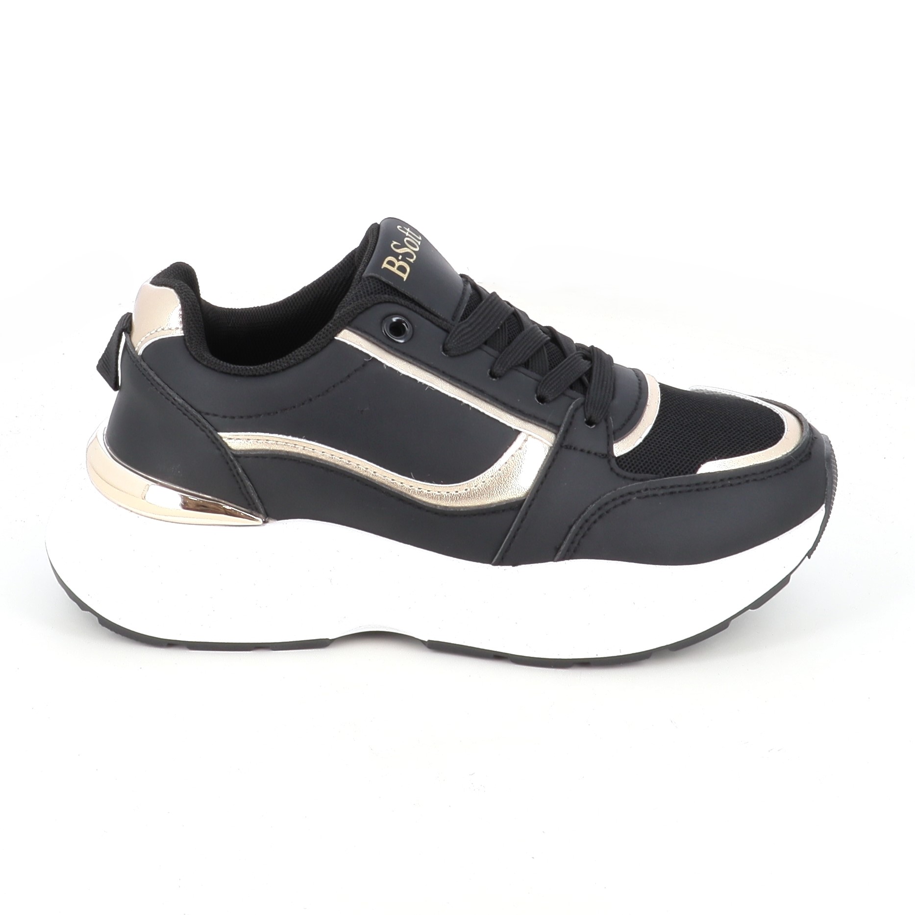 321014 ΓΥΝΑΙΚΕΙΟ ΥΠΟΔΗΜΑ SNEAKER, ΜΑΥΡΟ