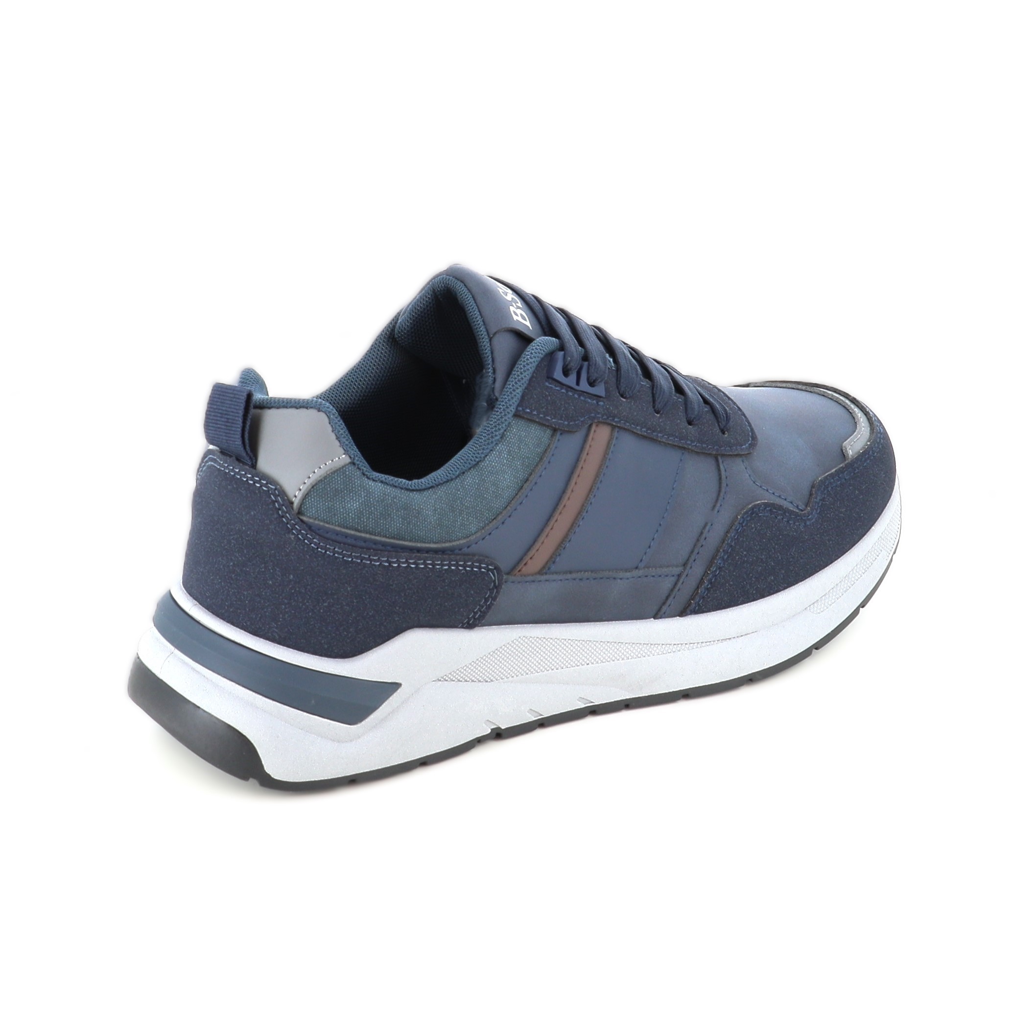 321038 Ανδρικό Παπούτσι Sneaker Μπλε ανδρικά αθλητικά-Sneakers
