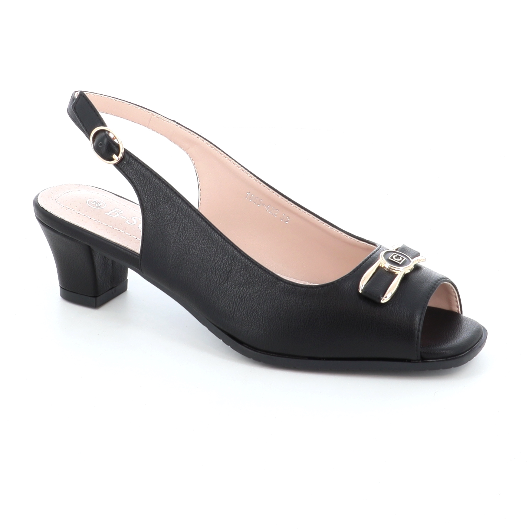 1955-422 ΓΥΝΑΙΚΕΙΟ ΥΠΟΔΗΜΑ ΠΕΔΙΛΟ, ΜΑΥΡΟ