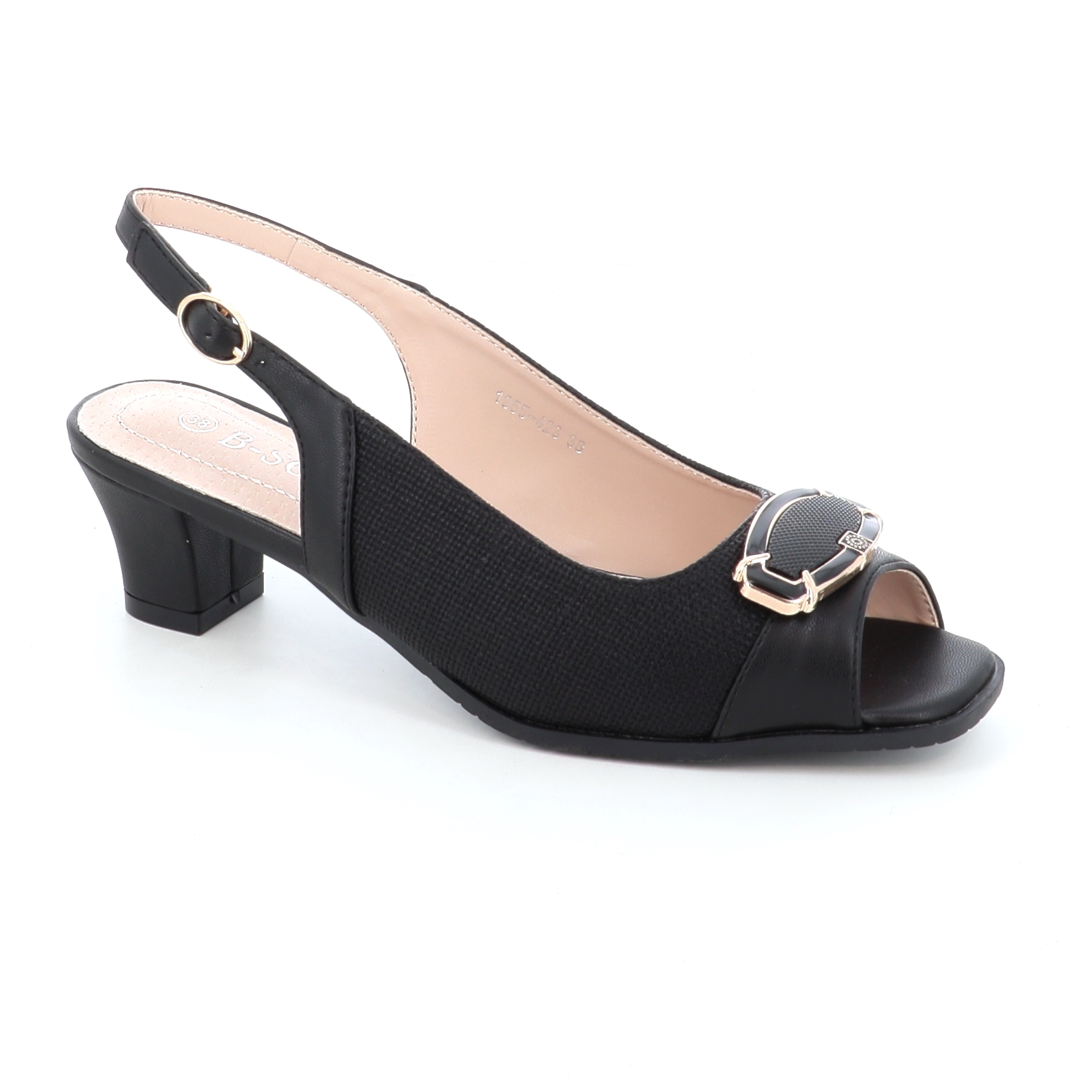 1955-423 ΓΥΝΑΙΚΕΙΟ ΥΠΟΔΗΜΑ ΠΕΔΙΛΟ, ΜΑΥΡΟ