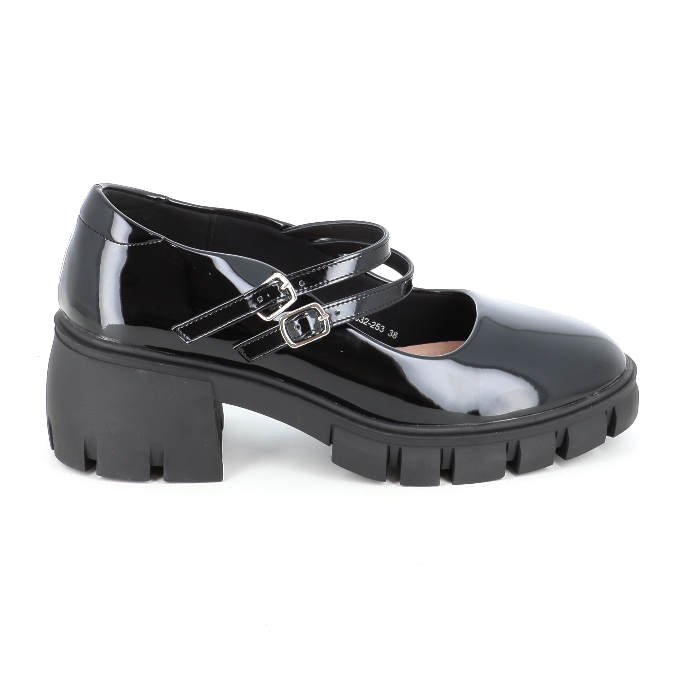 6632-253 ΓΥΝΑΙΚΕΙΟ ΥΠΟΔΗΜΑ LOAFERS, ΜΑΥΡΟ