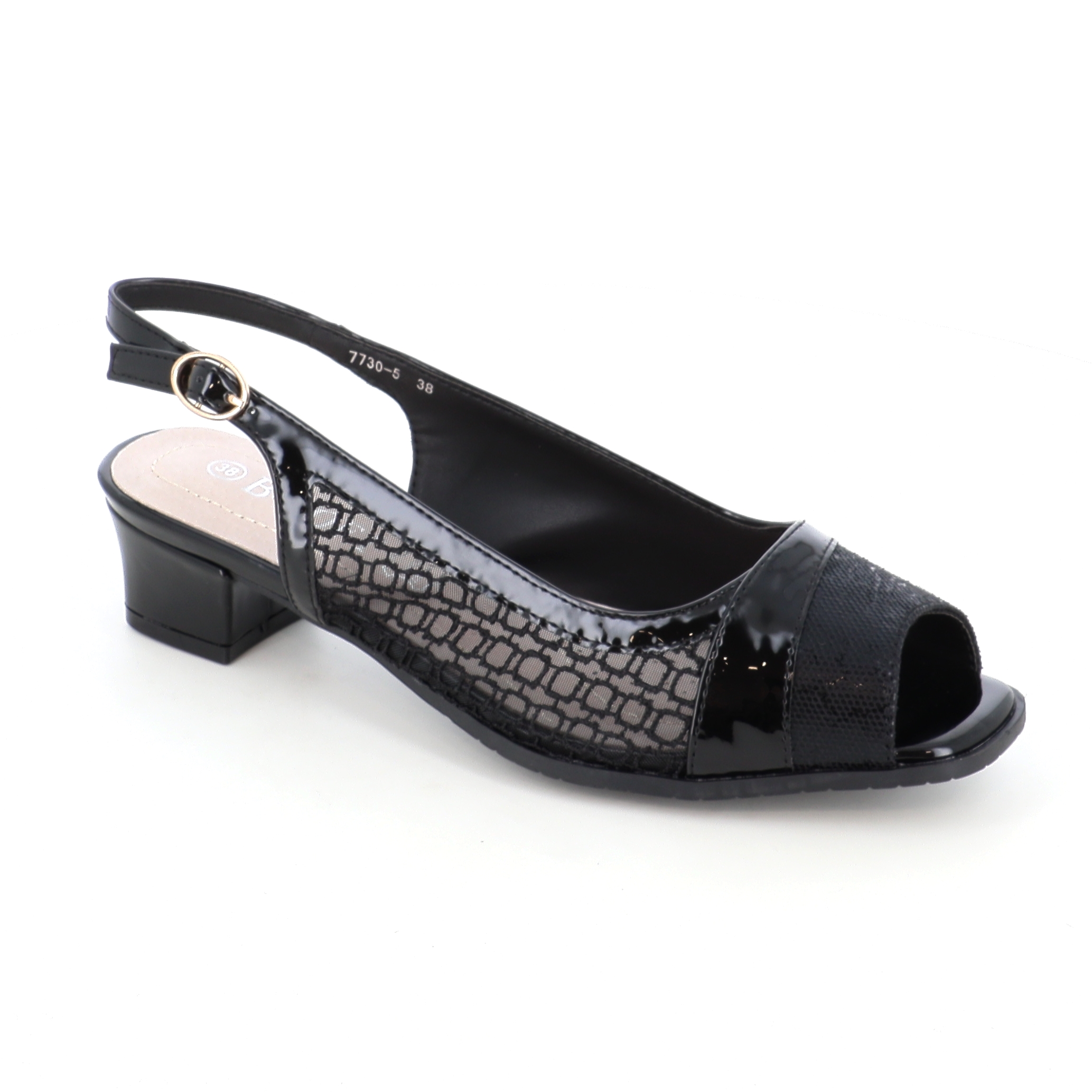 7730-54 ΓΥΝΑΙΚΕΙΟ ΥΠΟΔΗΜΑ ΠΕΔΙΛΟ, ΜΑΥΡΟ