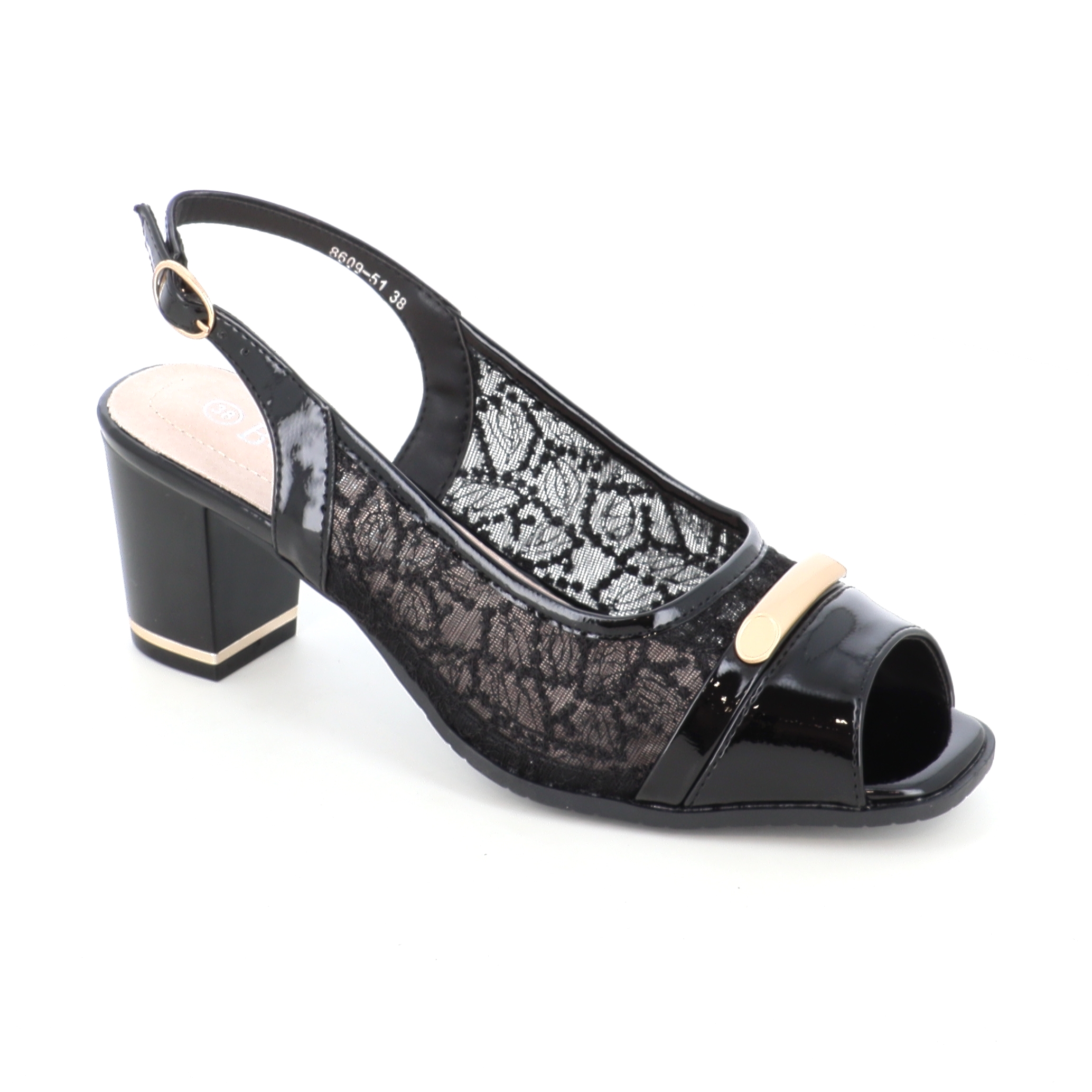 8609-51 ΓΥΝΑΙΚΕΙΟ ΥΠΟΔΗΜΑ ΠΕΔΙΛΟ, ΜΑΥΡΟ